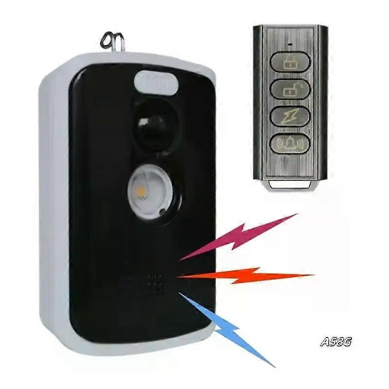 Camping Perimeter Alarm 125DB High-Volume Trip Alarm Motion Sensor Multiple Modes Easy Installation Camping Security