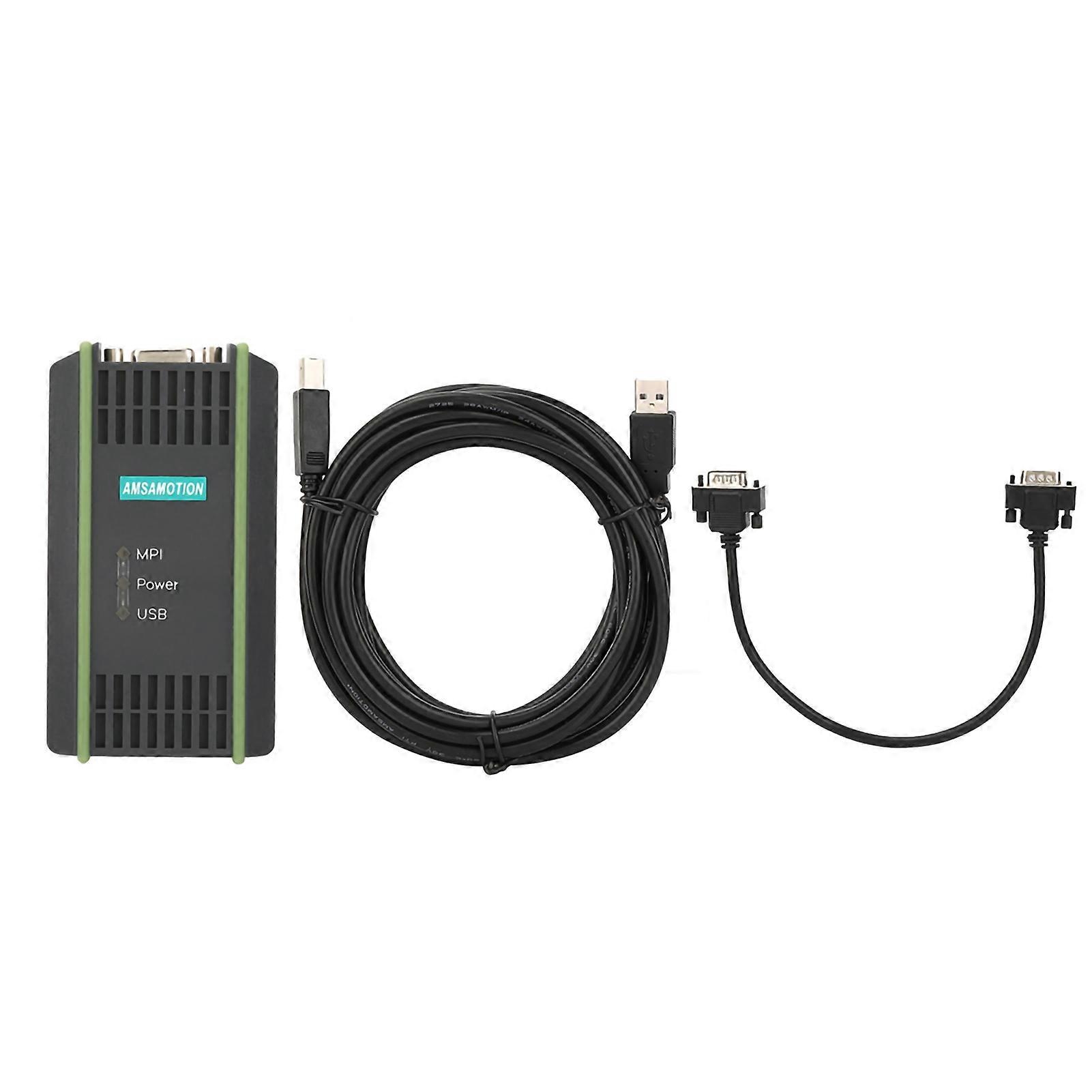 Câble de programmation isolé noir pour automates Siemens S7-200, 300 et 400 S7972-0CB20-0XA0
