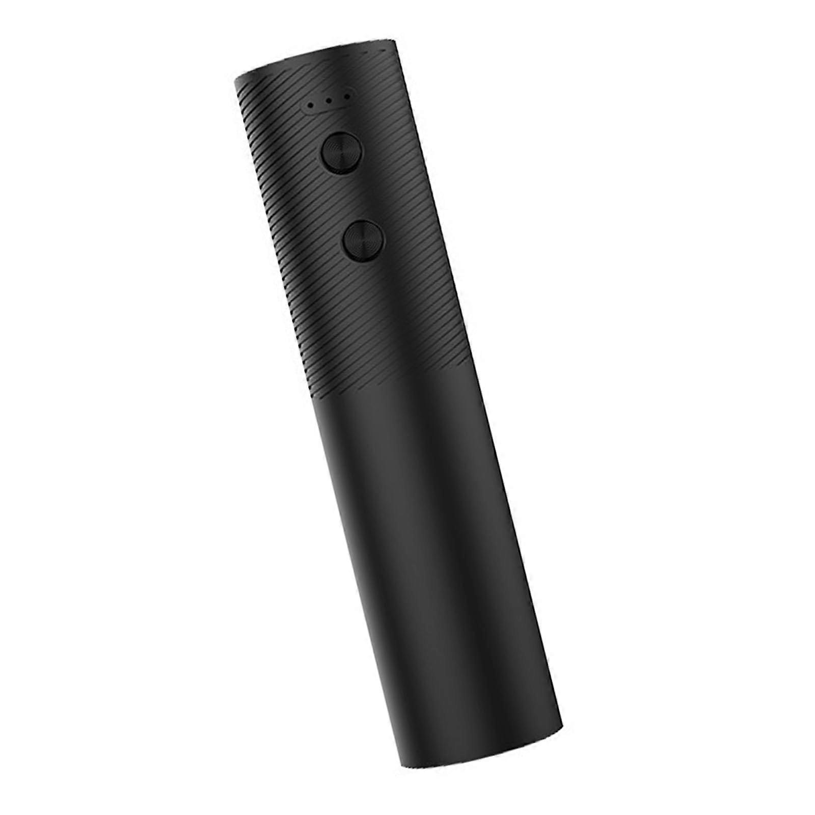 Electric Wine Opener 500mAh Rechargeable Automatic Bottle Opener With ABS Texture Black For Various Occasions