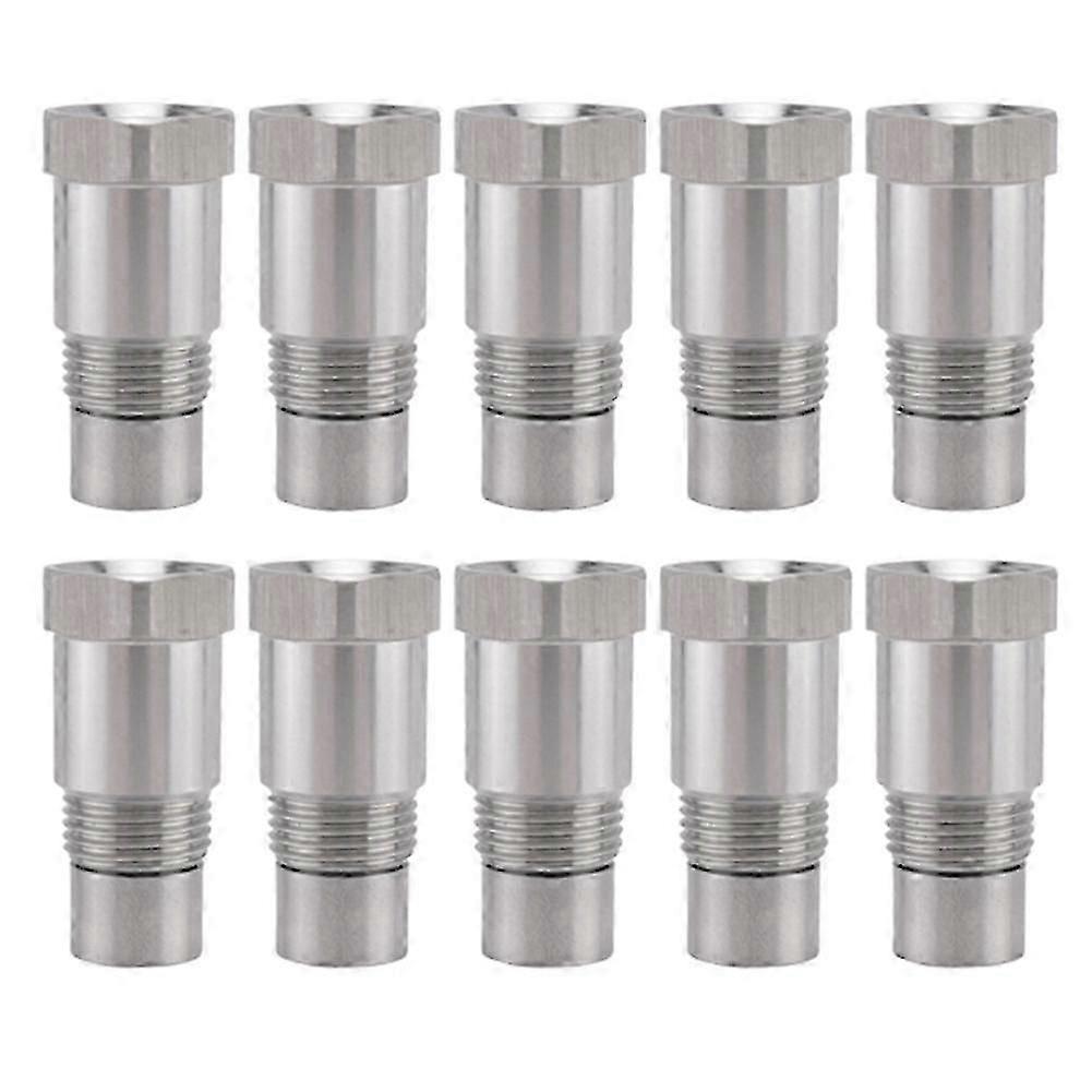 10Pcs Oxygen O2 Sensor Spacer Adapter Bung for Catalytic Converter Fix Check Engine Light