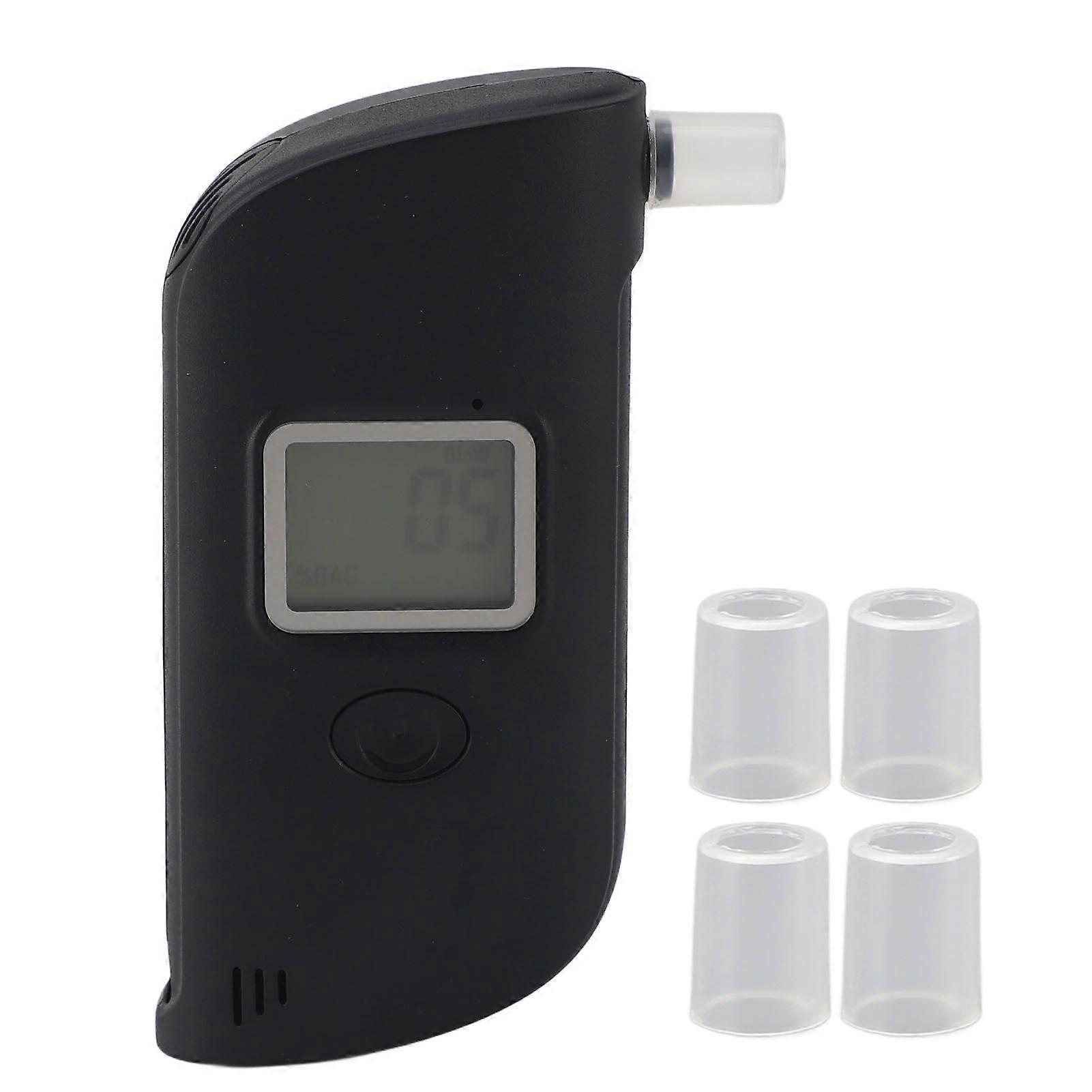 Portable Alcohol Tester Professional High Accuracy Sensitive LCD Digital Display Mini Home Alcohol Detector for Home Party
