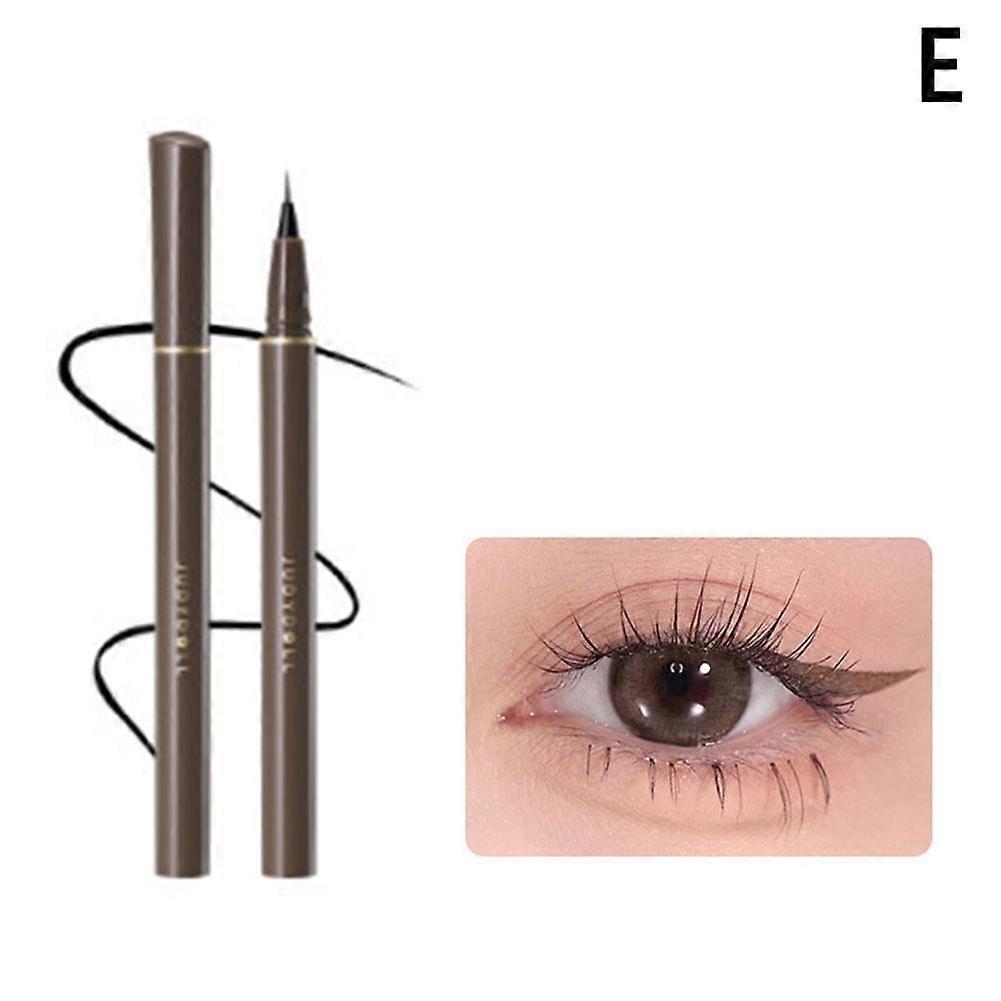 Multipurpose Eyeliner Pen Waterproof Long Lasting Soft Brush Tip for Eye Shadow Highlighter Makeup