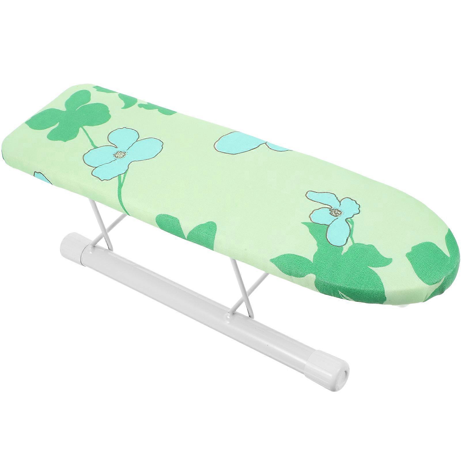 Space Saving Folding Ironing Board Small Tabletop Ironing Board Home Use Fabric and Iron Material Ironing 1Pack