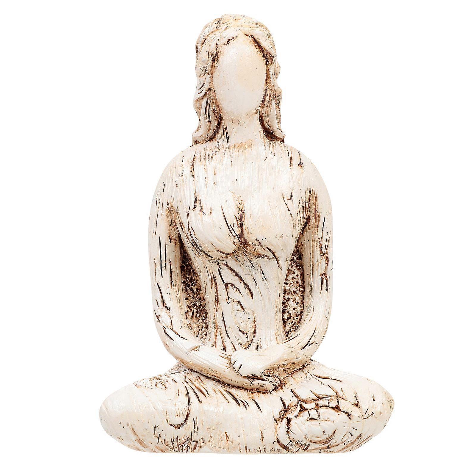Zen Style Resin Statue for Office Tabletop Decoration 3Pcs