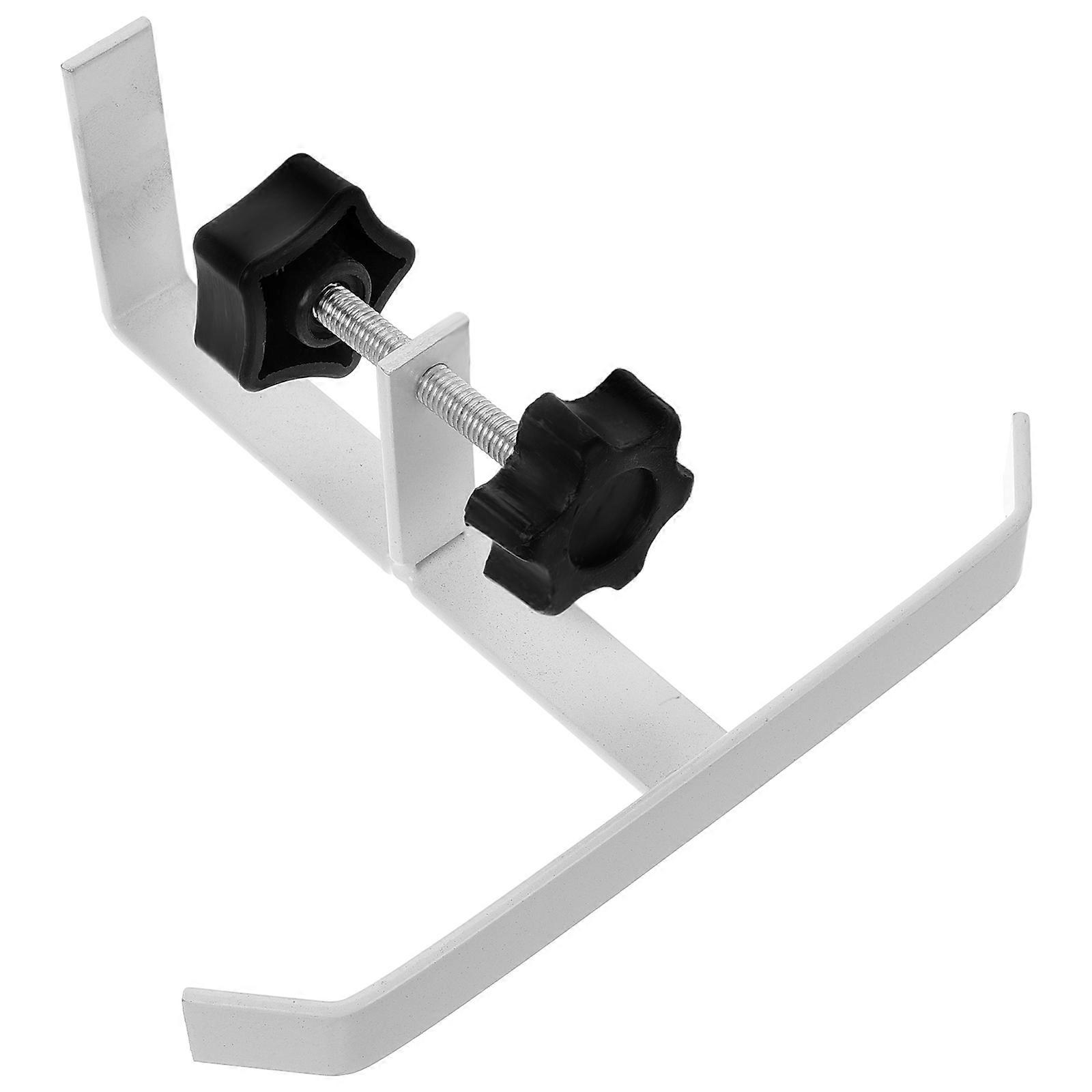 Schoolbag Hook Metal Backpack Hanger for Desk 2Pcs Adjustable White Table Side Holder