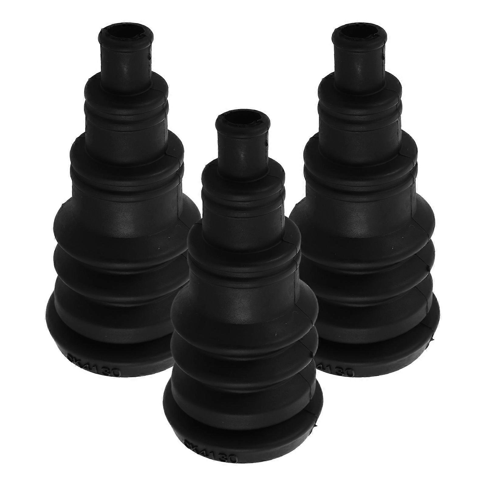 Rubber Firewall Grommet 3Pcs Universal Cable Boots for Wire Protection
