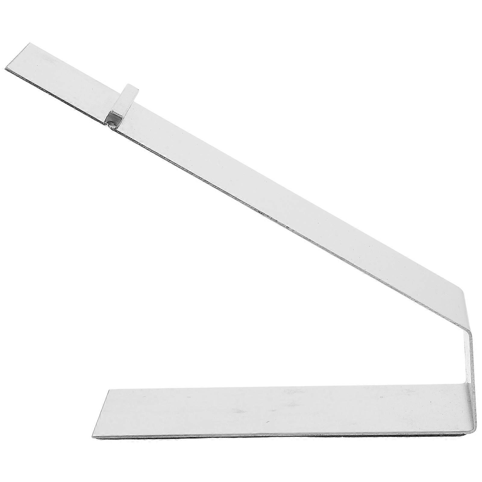 4Pcs Shoe Display Stand Stainless Steel for Retail Store High Heel Support