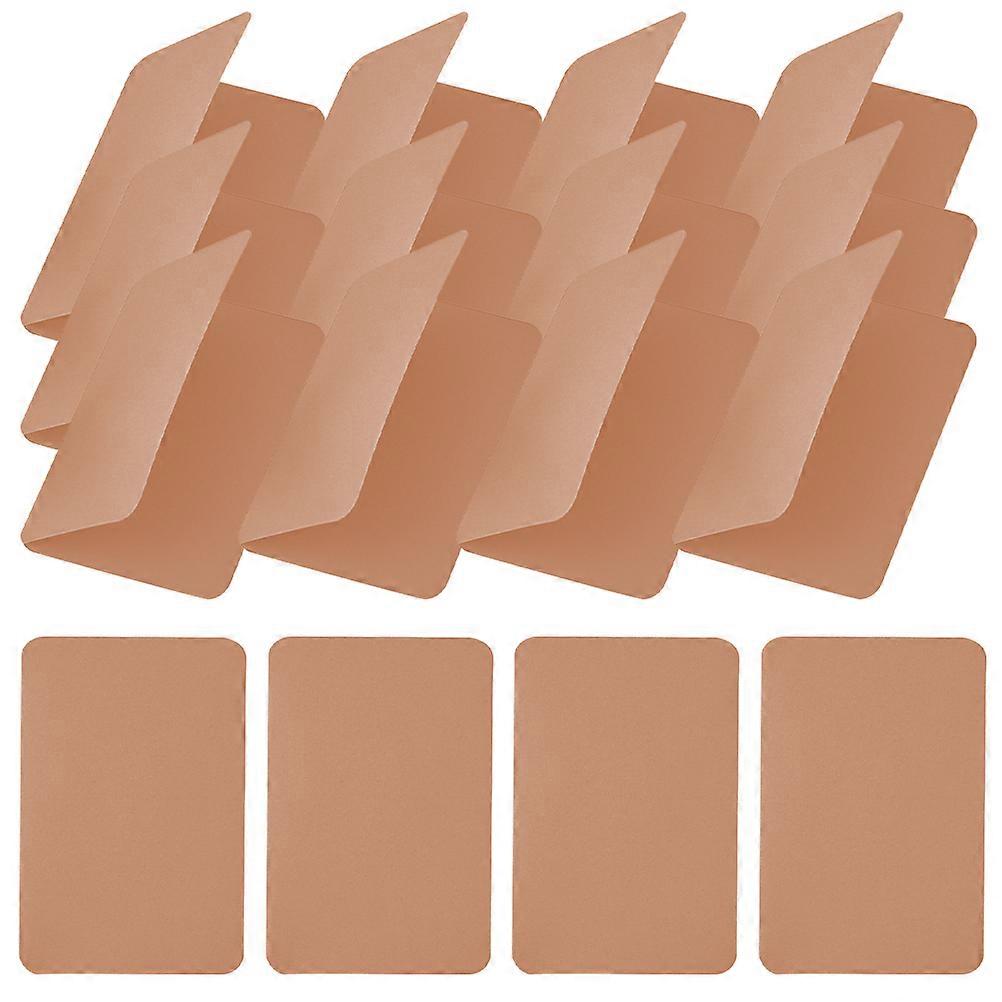 Blank Greeting Kraft Paper Folding Message for 500Pcs