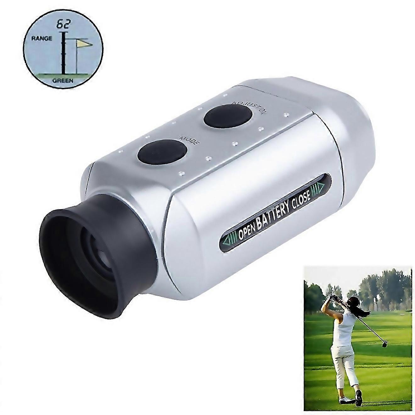 For Digital 7x Golf Telescope Digital Measuring Instrument With Padded