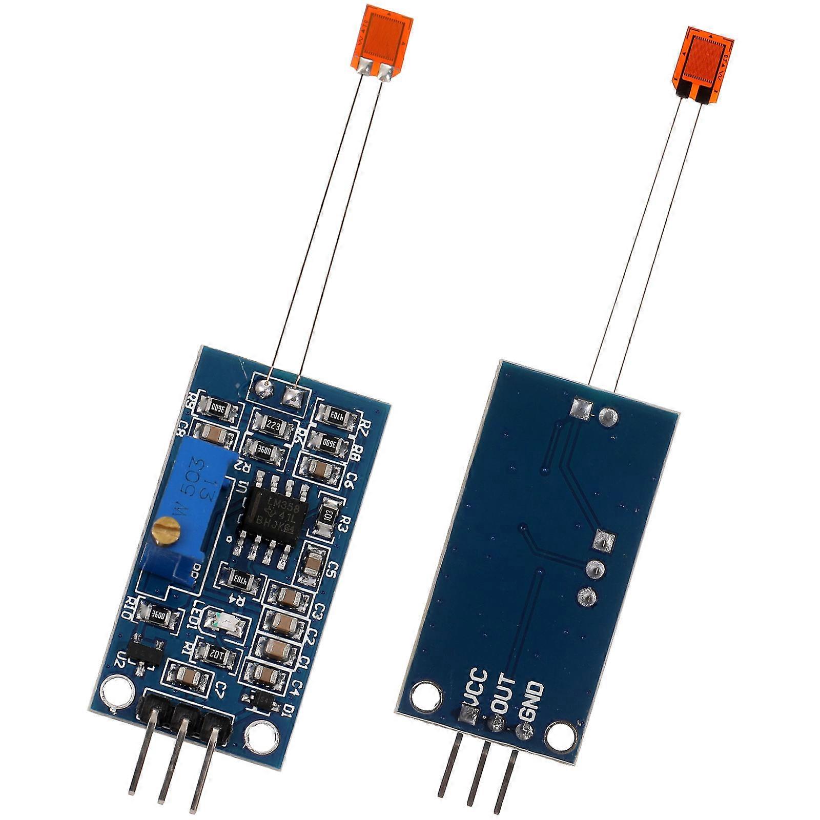 Strain Gauge Bending Test Sensor Module with Charge Amplifier 2Pcs for Measurement