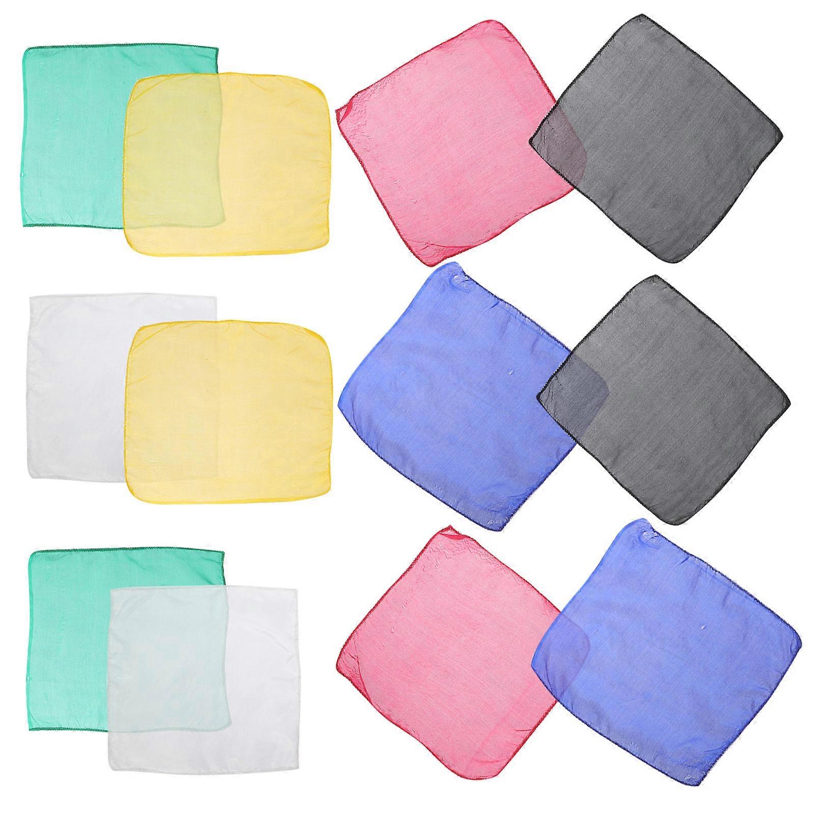 Magician Scarf Fun Trick Cloth for Stage Performance 36Pcs Set