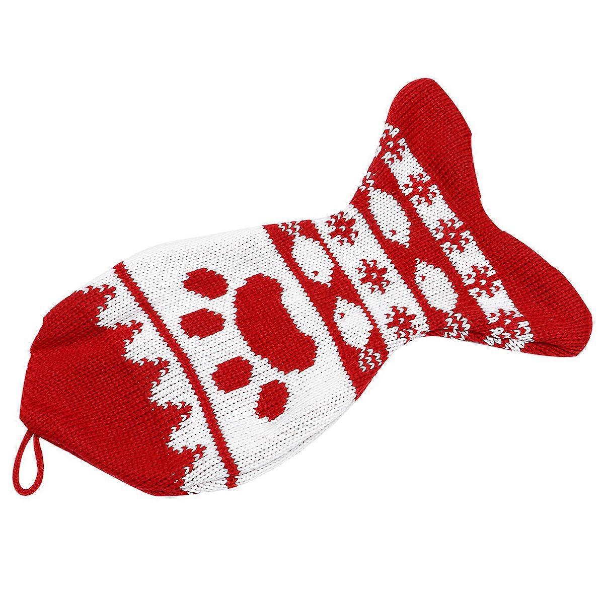Candy Holder Christmas Stocking for Storage 3Pcs Socks Pendant