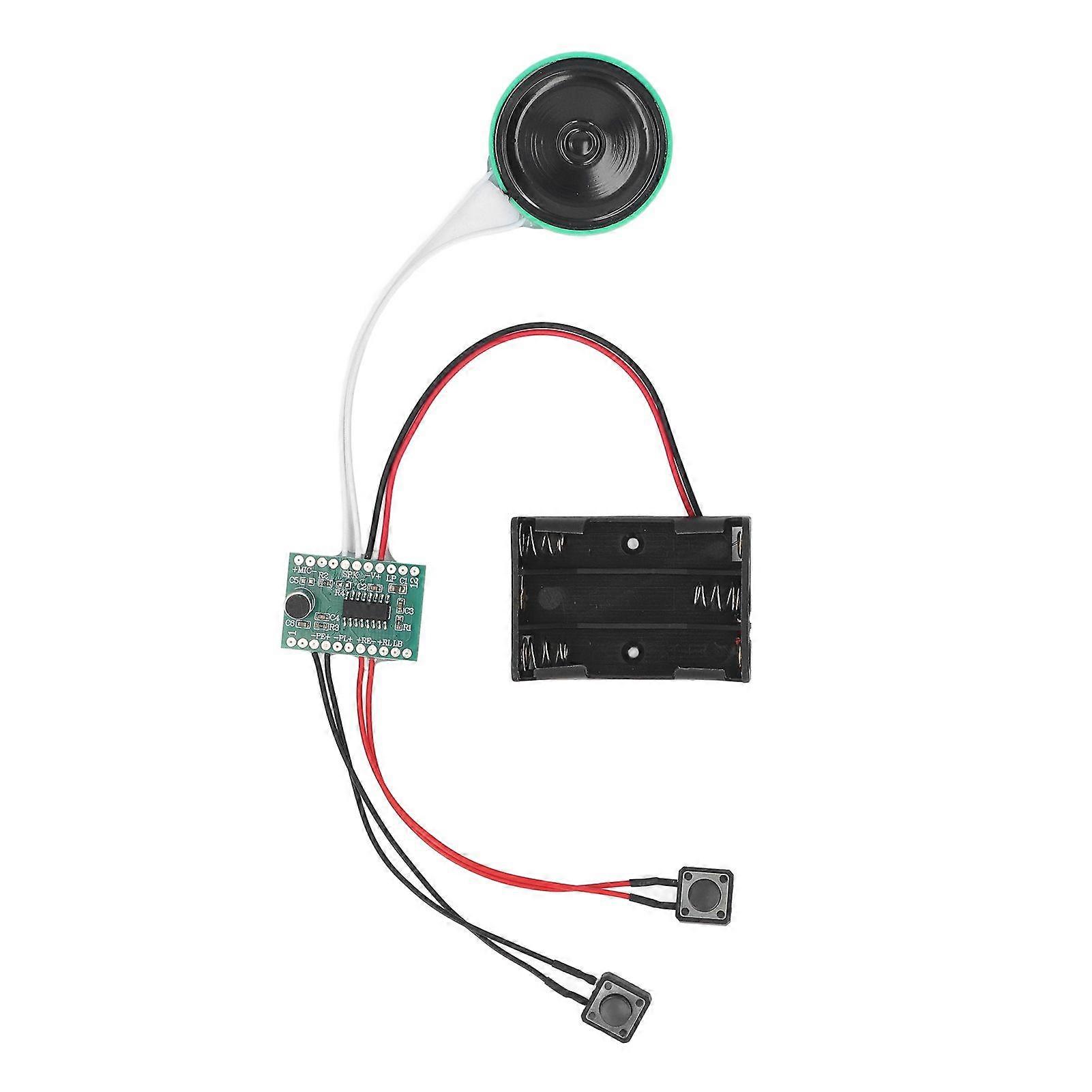 Voice Greeting Card Module 4 Minute Sound Recording Playback Module with 10cm Key Cable