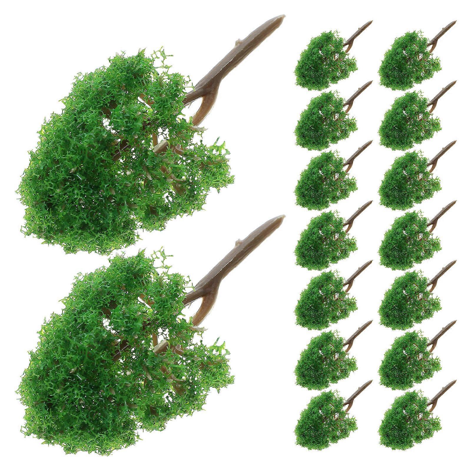 Green Landscape Tree for Model Trees Train Scenery 40Pcs Set