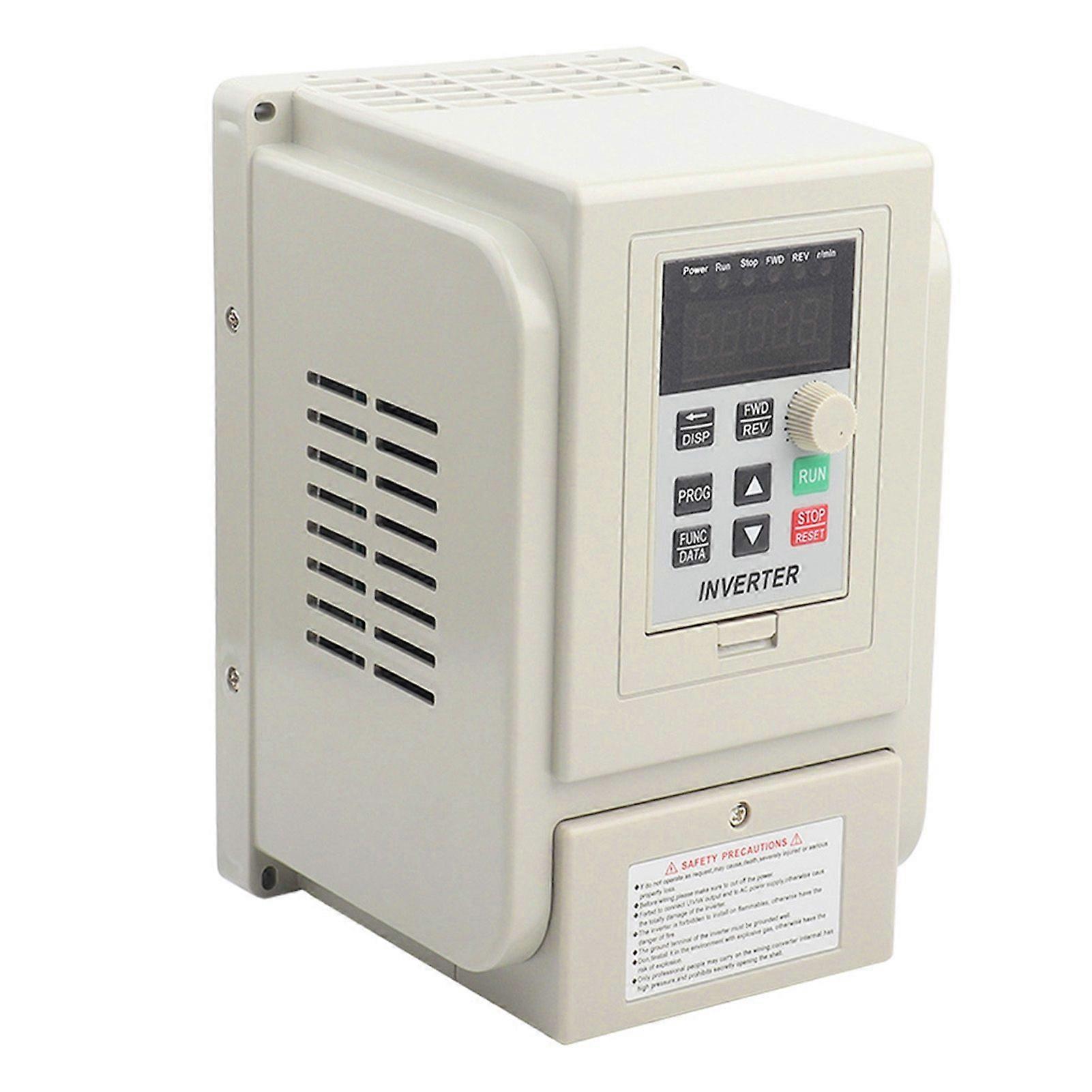 220VAC Single Phase Variable Frequency Drive VFD Speed Controller for 3 Phase 2.2kW AC Motor