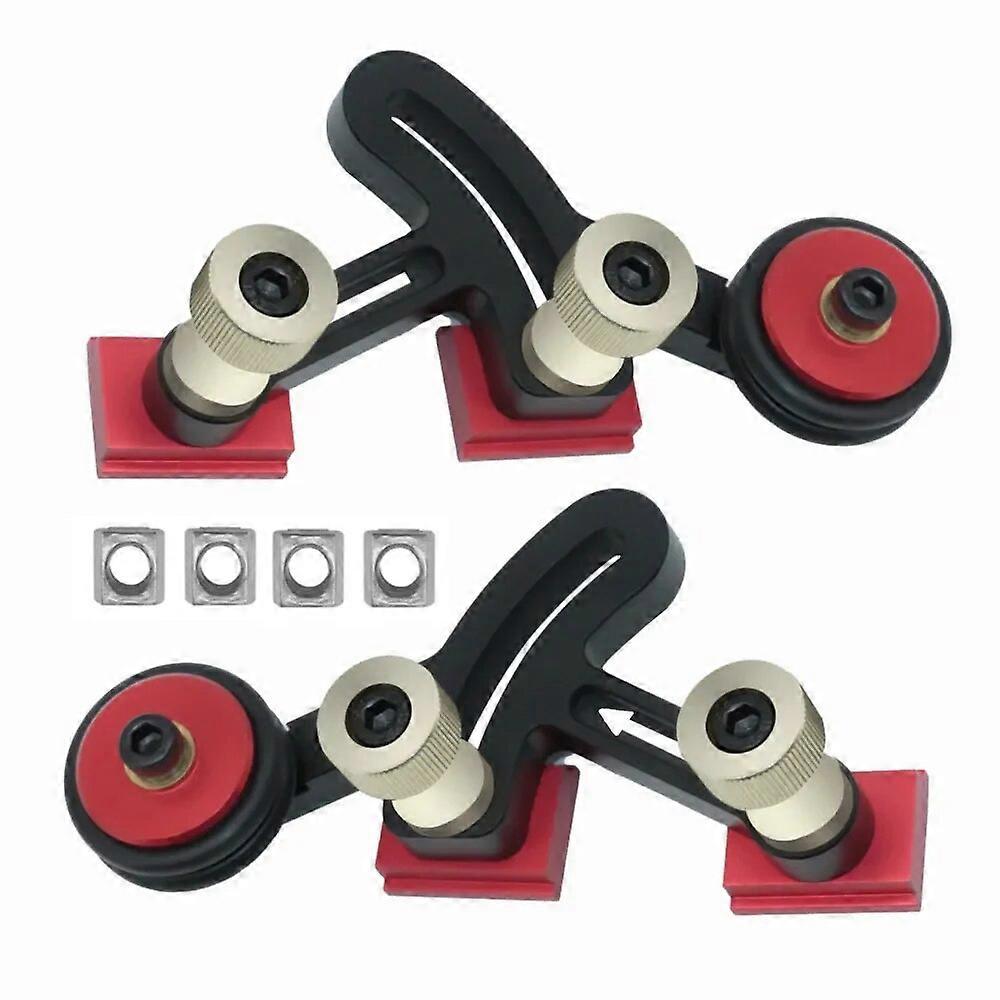 One-way Feeder Precision Clear-Cut Stock Guides - Woodworking Feather Loc Board Anti Rebound Safety Pushing Auxiliary Tools