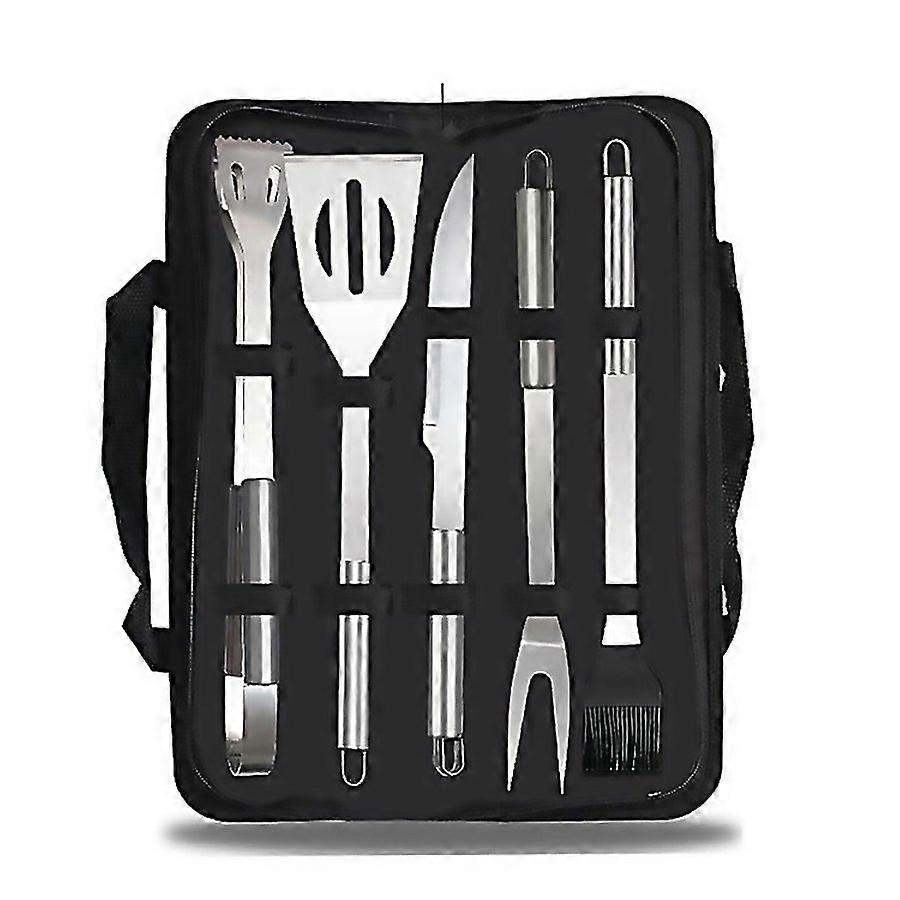 For 5 In 1 Outdoor Tableware Set Camping Barbecue Tableware Picnic Tool Set