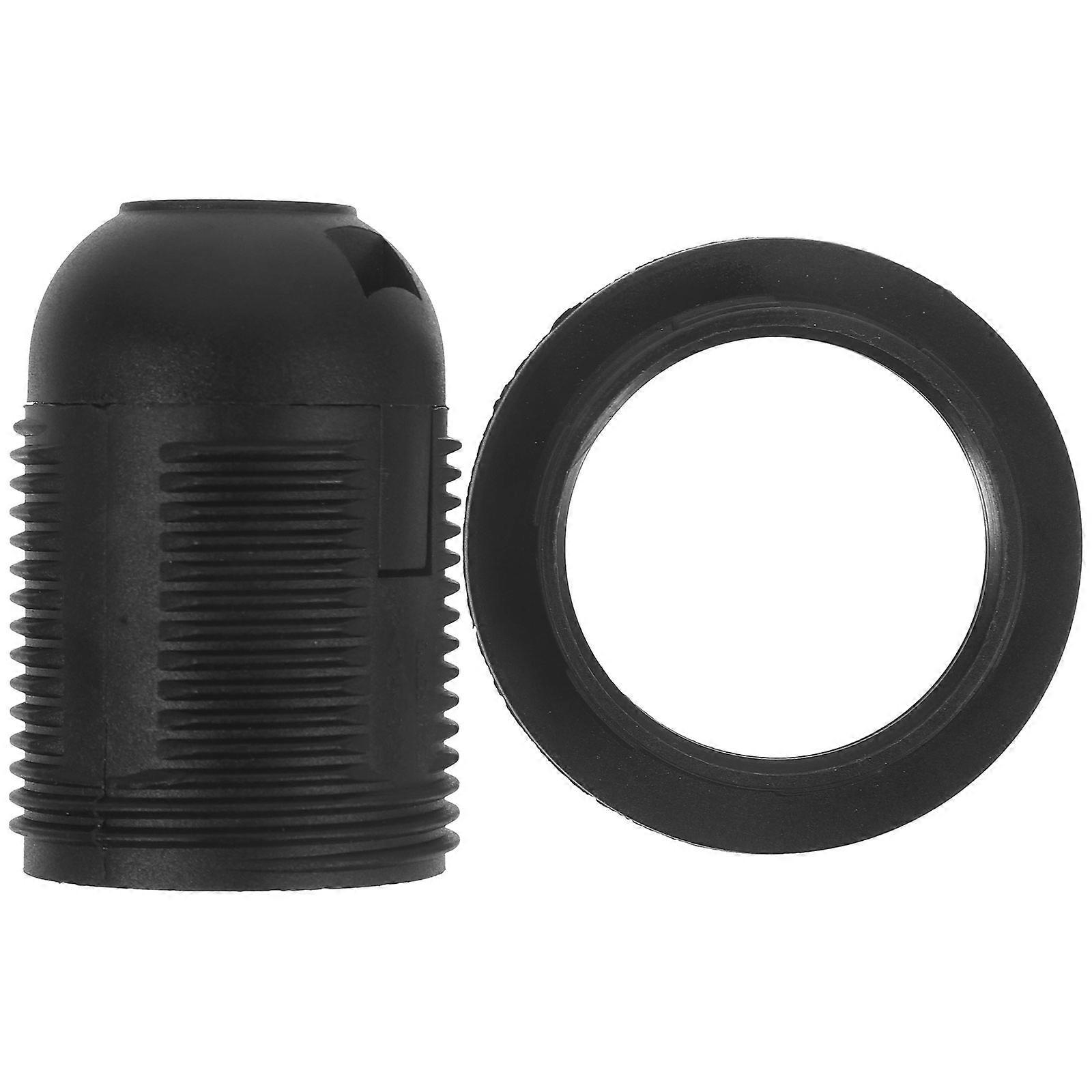 Black E26 Lamp Holder Socket for DIY Pendant Light 2Pcs