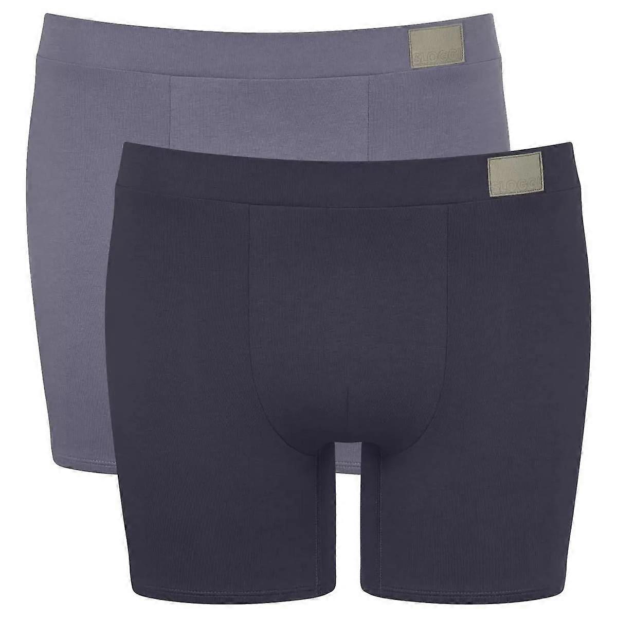 Sloggi GO Natural 2 Pack Boxer Short - Grey