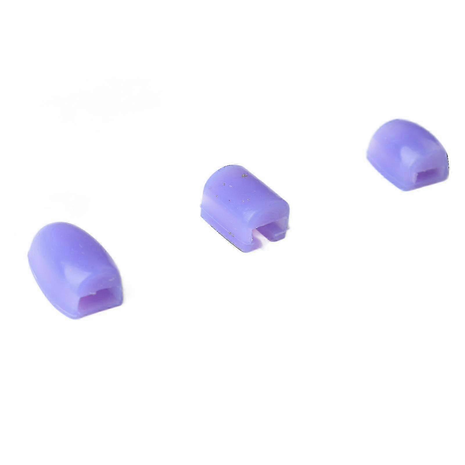 2025 3PCS Saxophone Key Covers Silicone Sax Side Button Pads Palm Key Risers Wind Instrument Parts CC22 Purple