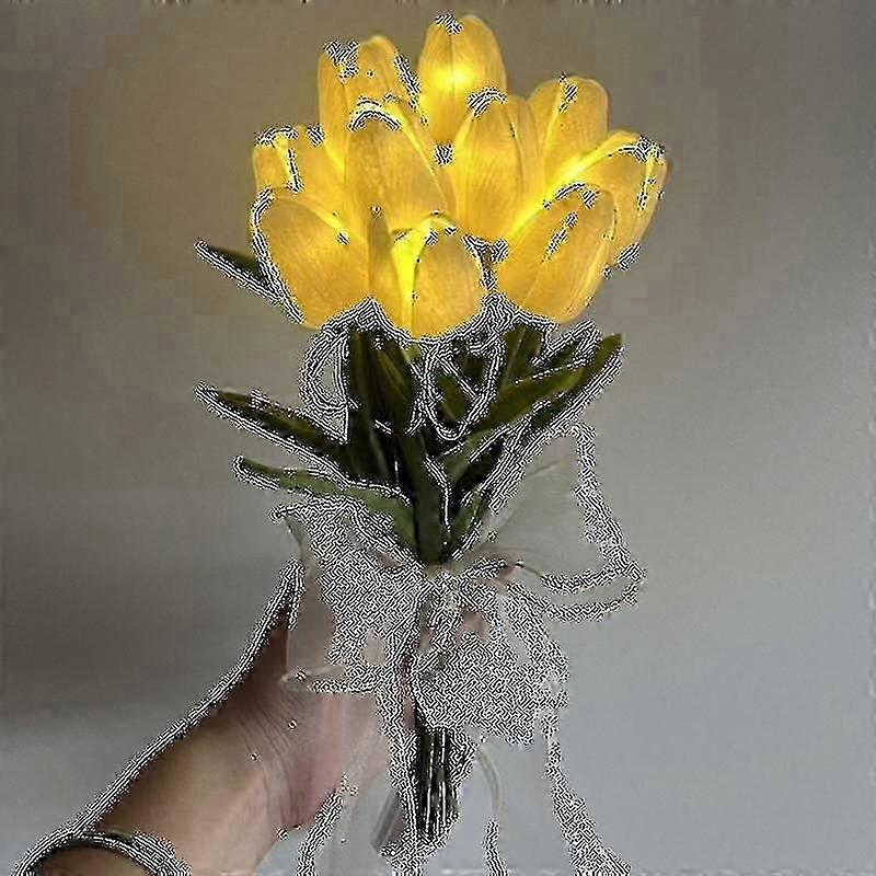 Tulips Artificial Flowers With Led Light