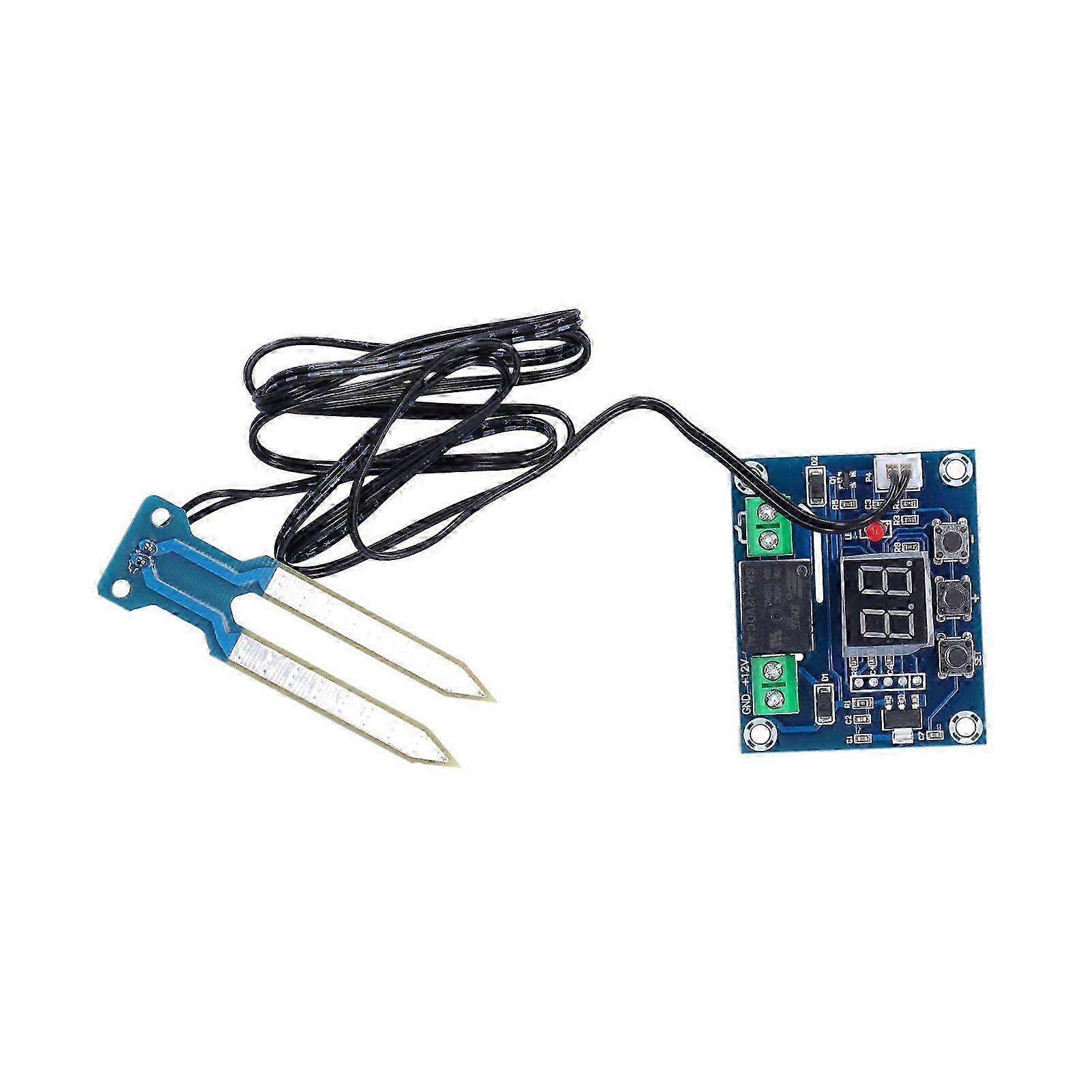 Humidity Controller Module Soil Sensor Automatic Irrigation Digital Display XHM214 DC12V