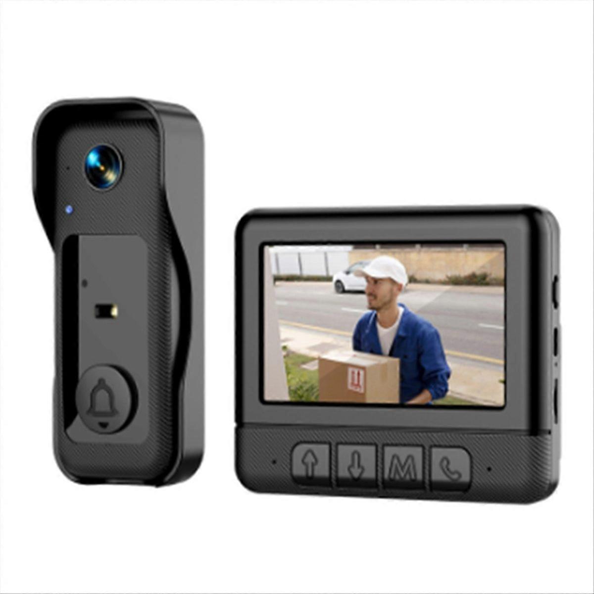 X6 Smart Video Doorbell for Home Use with 4.3-Inch Display Screen