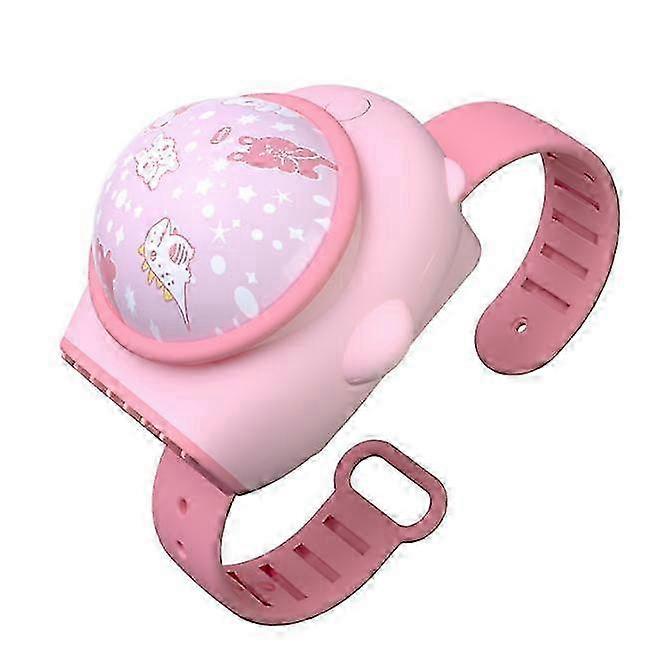 2025 Watch Mini Handheld Portable Fan with Star Projector Lamp