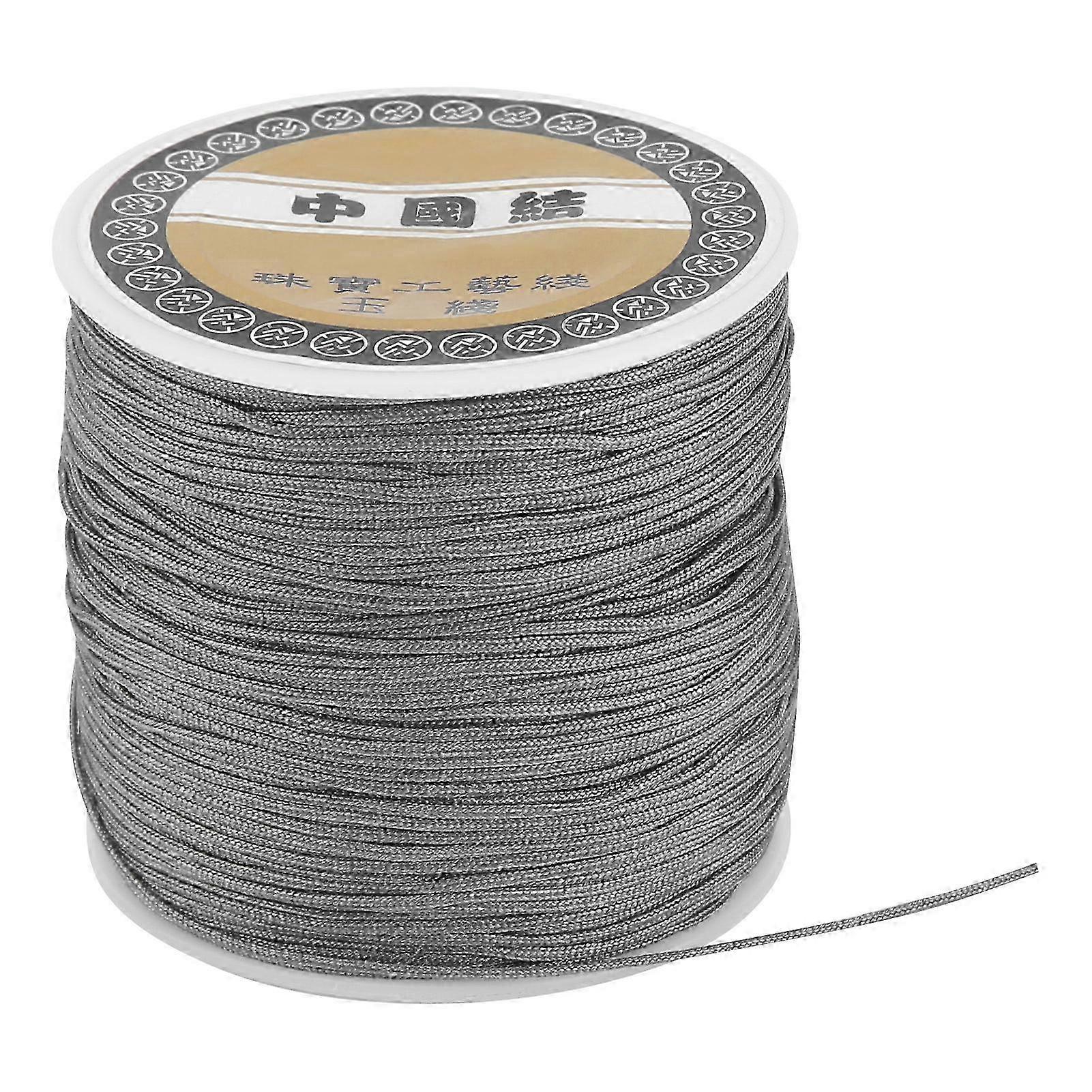 Nylon Rope 0.8mm Manual Weaving Knitting Thread DIY Chinese Knotting Cord String 25-26s