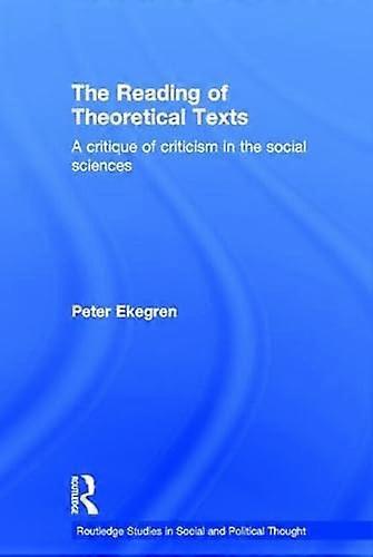 The Reading of Theoretical Texts