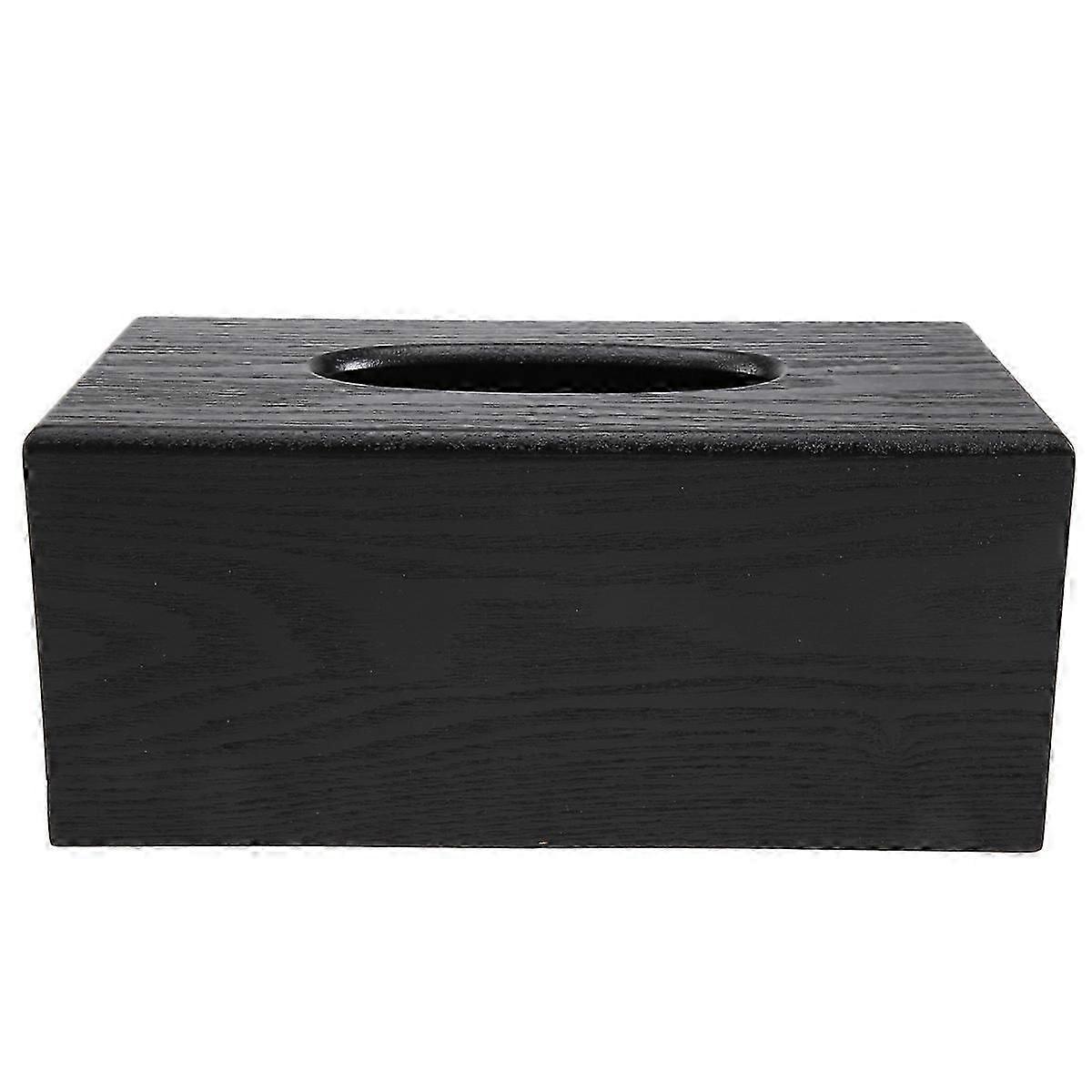 Tissue Box Wood Rectangular Tissue Box Natural Wood Tissue