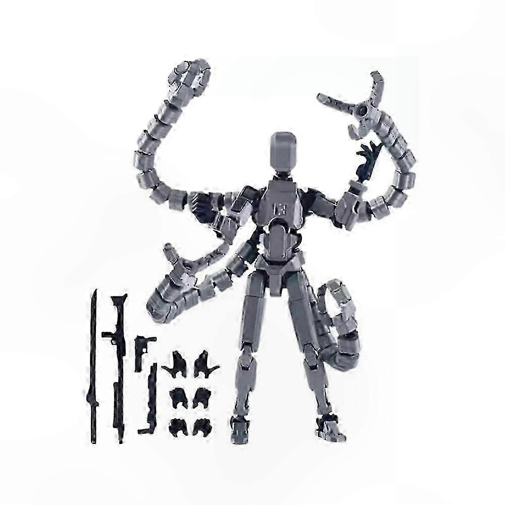 3D Printed Multi-Jointed Action Figure Parts, Toy Accessories Collection
