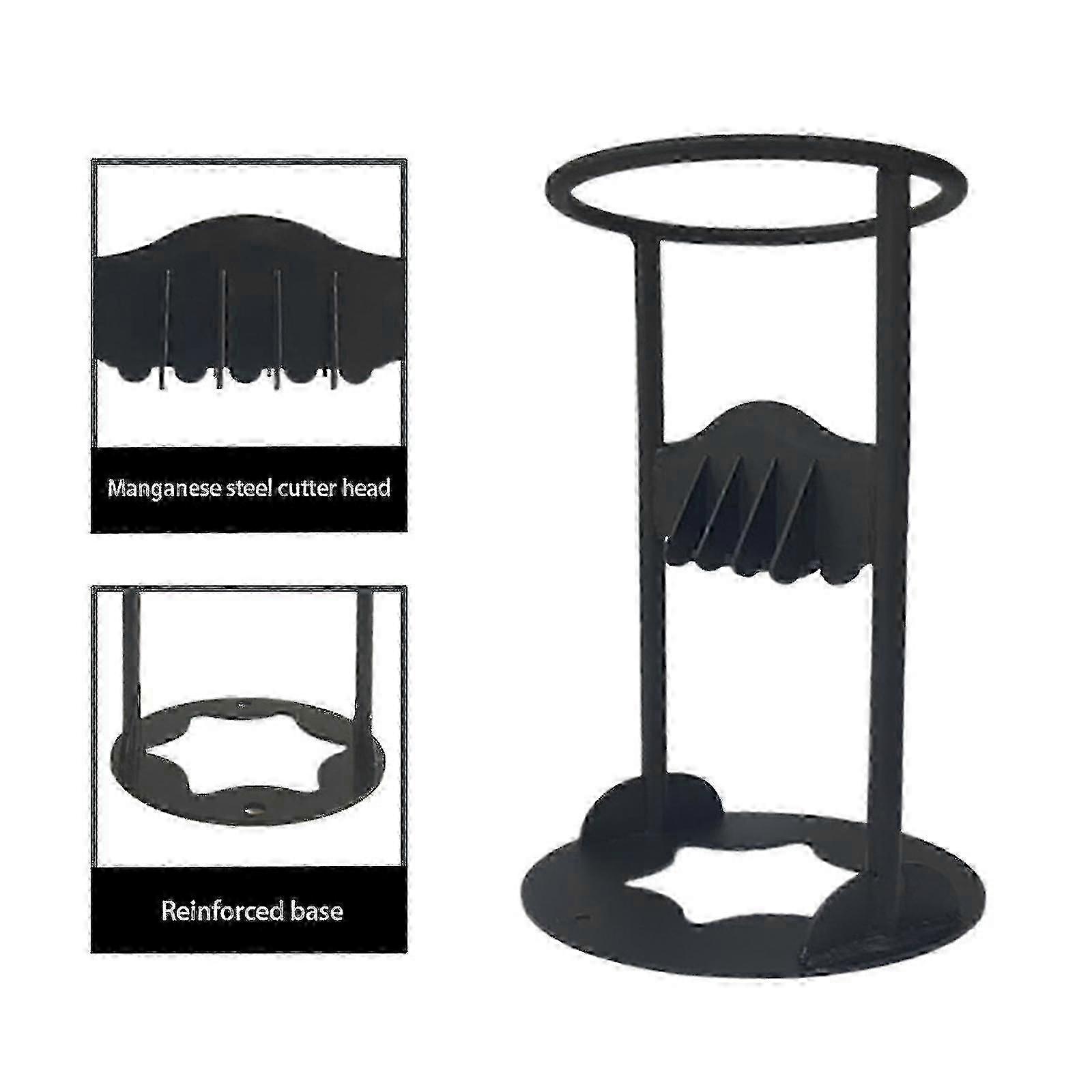 Manual Firewood Splitter with Splitting Hammer and Chisel Tip