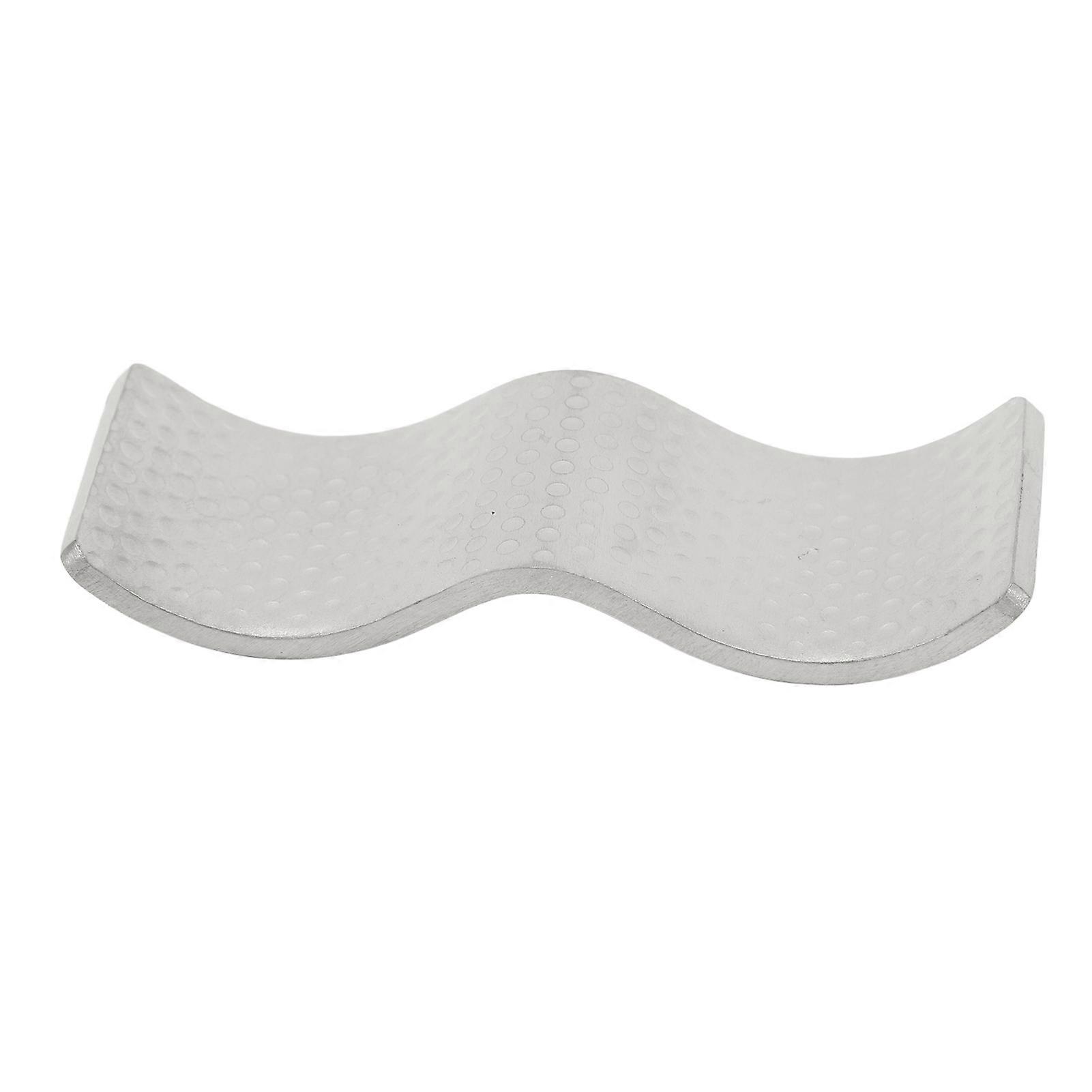 Chopstick Holder Stainless Steel Dual Use Non Stick Elegant Chopsticks Rest Stand for Spoon Fork Silver 