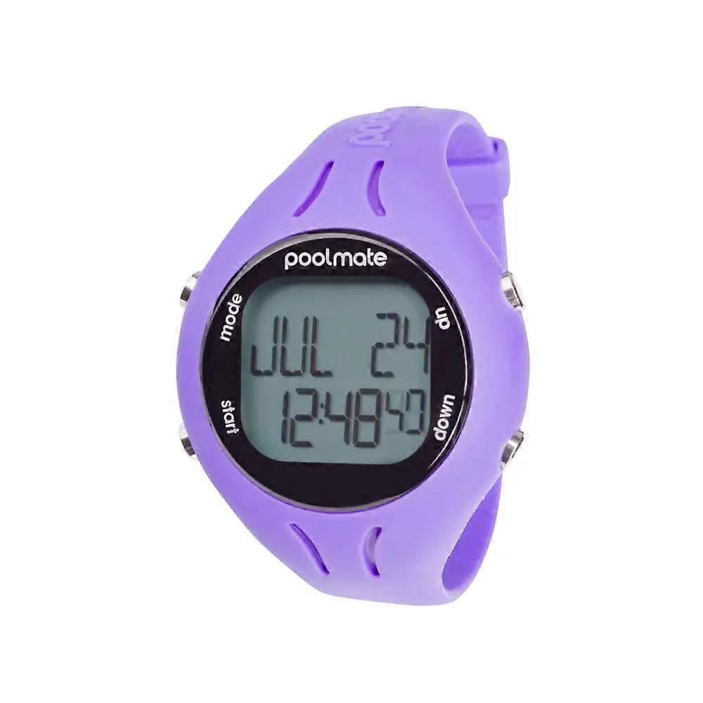 游泳池Mate2数字手表 - 紫色
