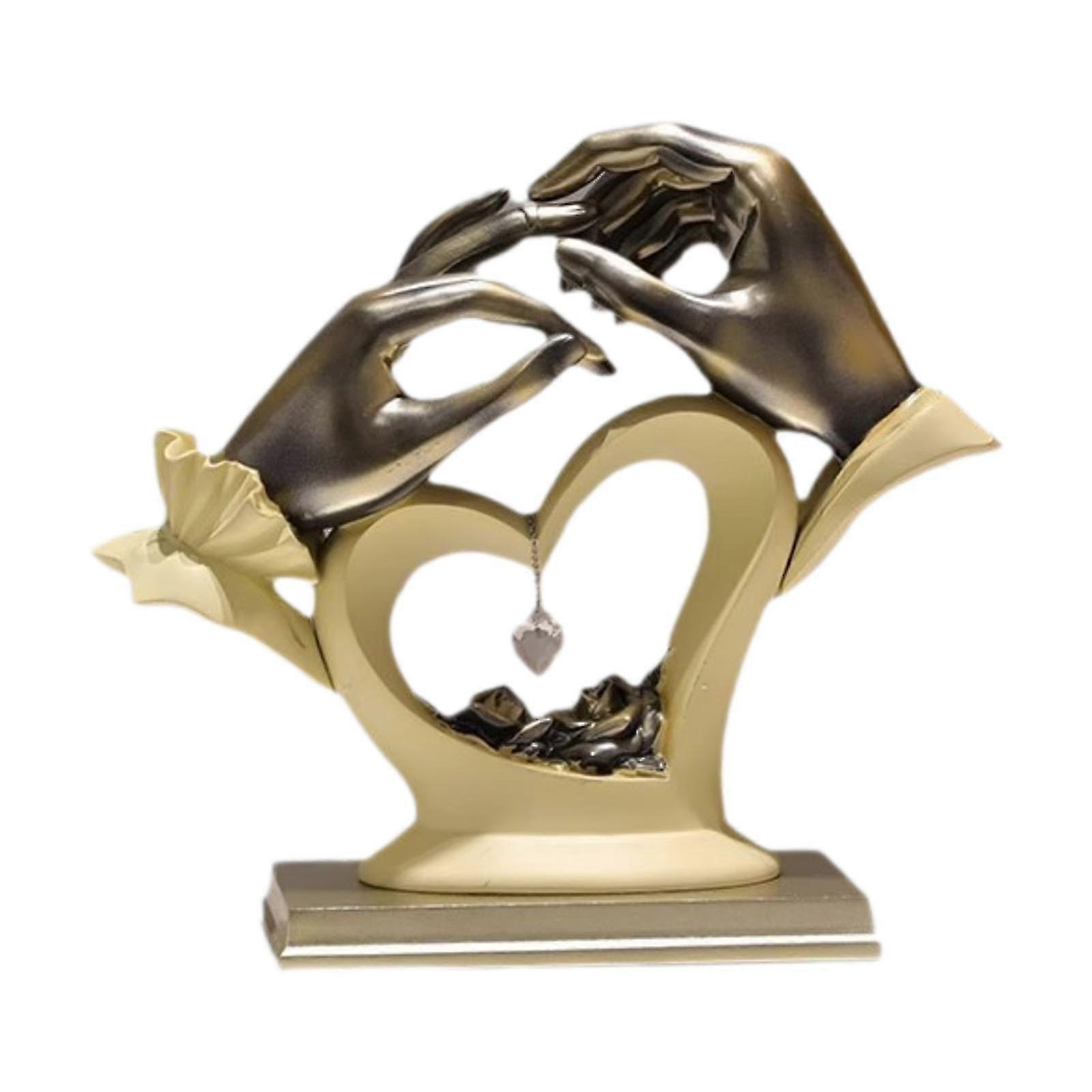 Hands sculpture for table decor and collectible art display