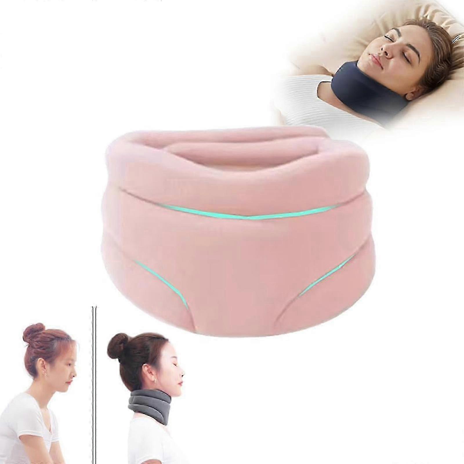 Adjustable Neck Brace: Snoring Relief, Orthopedic Sleep Support & Posture Correction