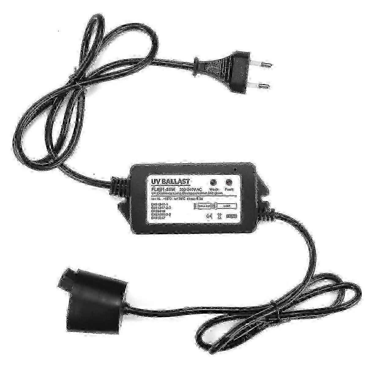 Water UV Sterilizer 220V Ballast Power Adapter with Plug