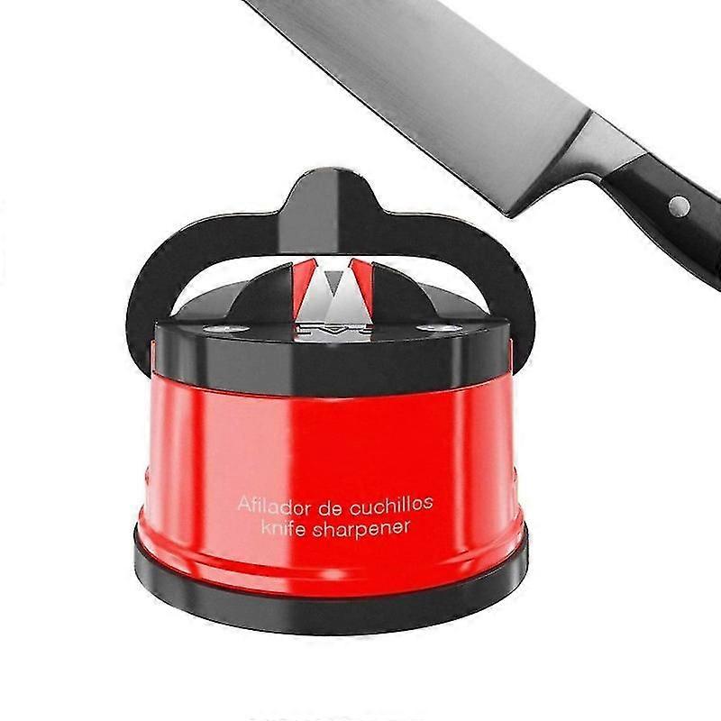 Kitchen Mini Knife Sharpener Suction Cup Positioning