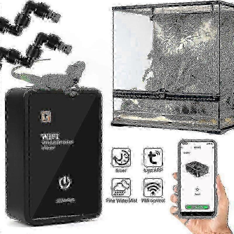 Water Timers Wifi Intelligent Reptile Spray Humidifier App Control Mist Timing Spray System Irrigation Timer For Rainforest Plants SZRH A-B TOP