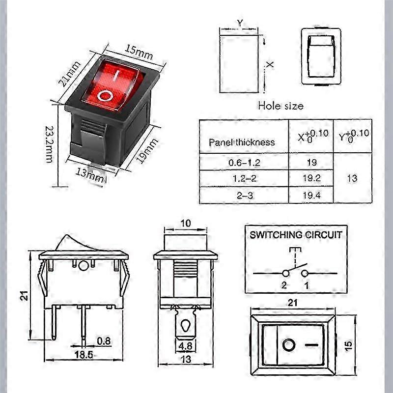 IP67 Waterproof Inline Switch 12V DC 20A High Current Power Waterproof Switch: