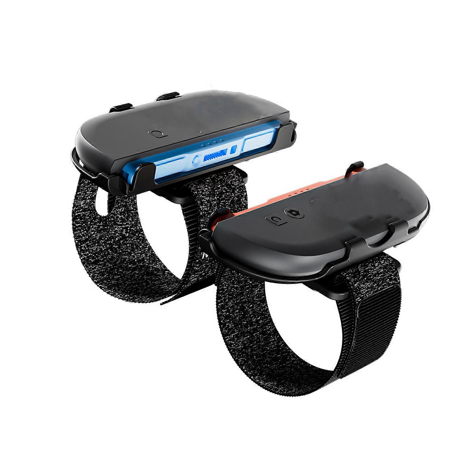 Multiple Scenario Controller Wrist Strap Expandable Design with Leg Straps Adjustable Elastic Wrist Strap for switch2  Black