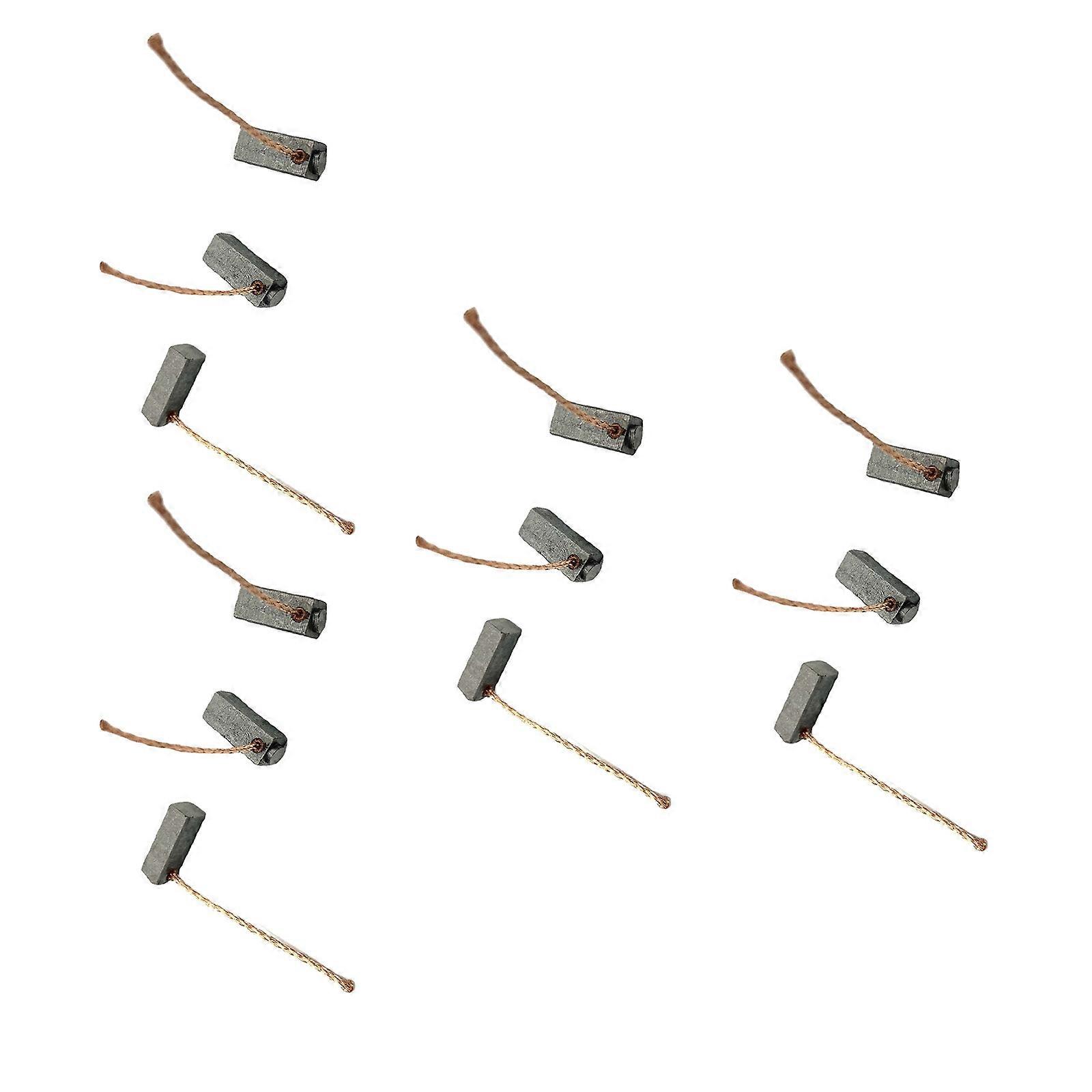 Practical Carbon Brushes Repair Part Suitable for 24V Motors Superior Conductivity and Heat Tolerance for Extended Use Multicolor