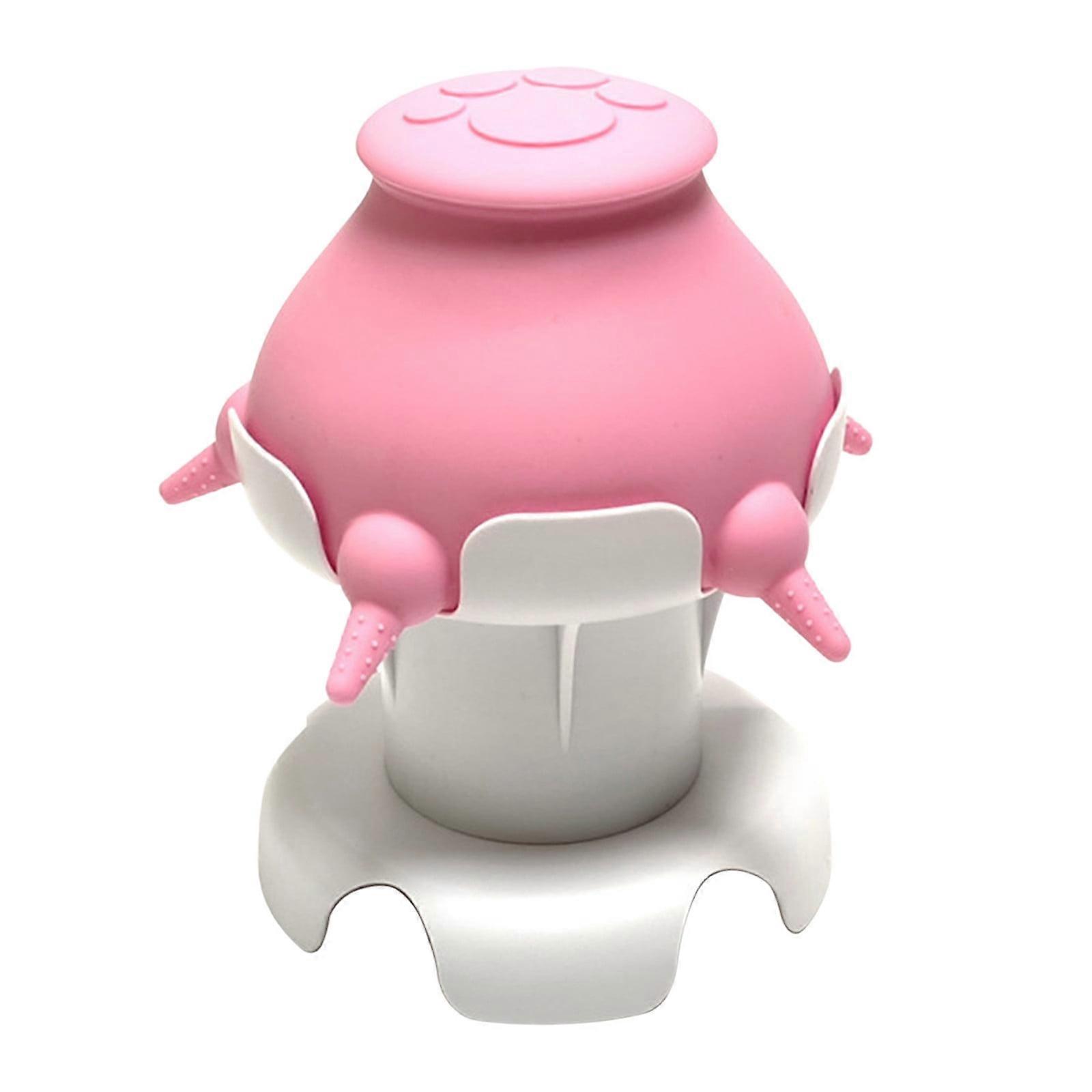 Puppy Feeder Bottle Puppy Milk Replacement Silicon Puppy Bottles for Nursing with 5 Nipples Puppy Feeders for Multiple Puppies