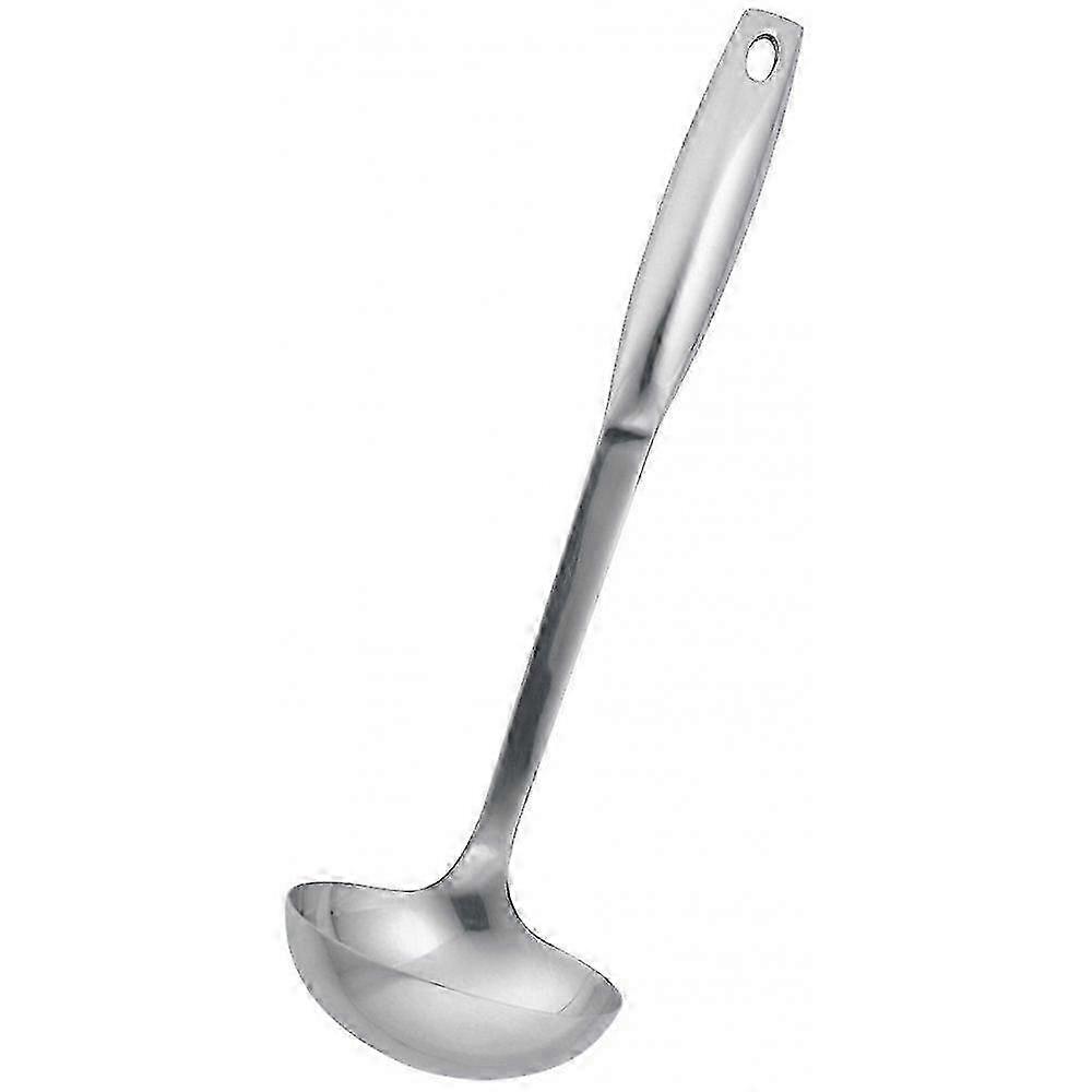 Silver Soup Ladle for Kitchen Use