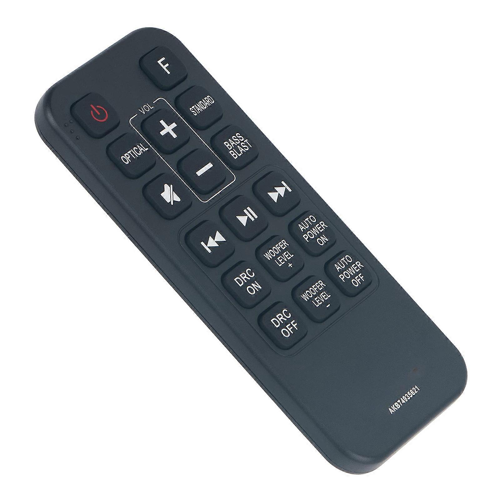 Replacement AKB74935621 Remote Control for SJ2 DEUSLLK SPJ2B-W SPJ2BW SJ2 Surround Soundbar Speaker Remote Control Multicolor