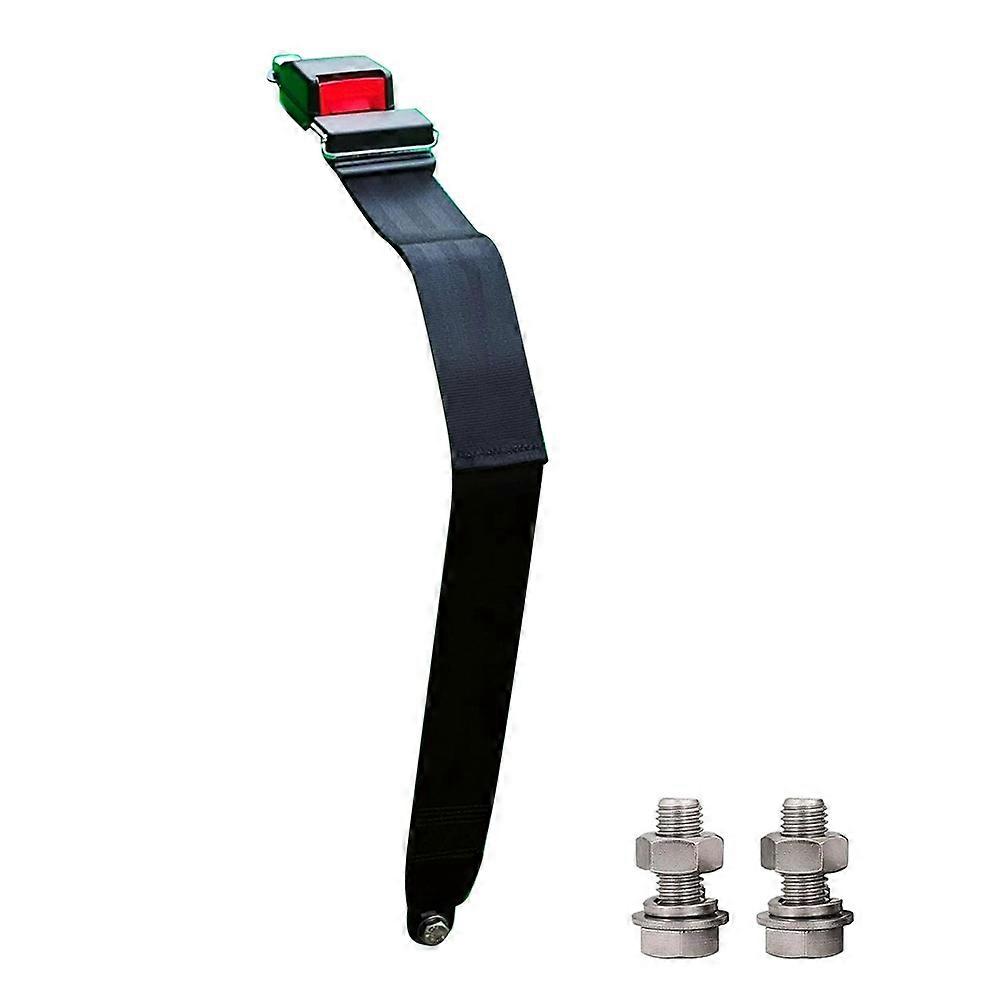 Buckle Type Semi-Auto Trash Can Lid Lock Garbage Can Lid Lock Belt Easy Single Hand Release Animal-Proof Trash Can