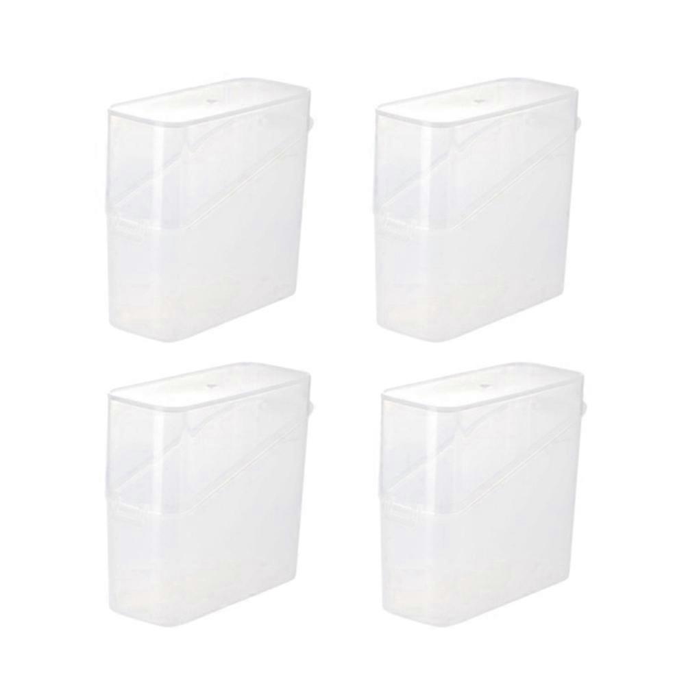 Sliced Cheese Container for Fridge, 4 PCS Cheese Storage Box