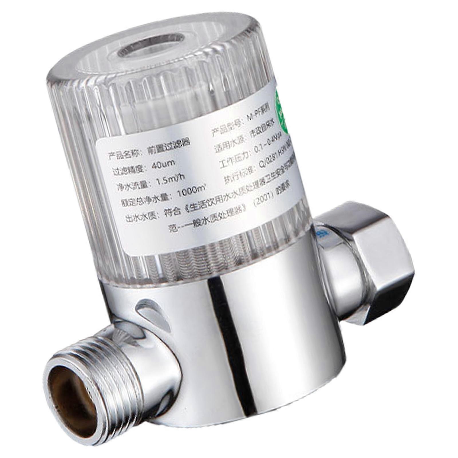 User Friendly Pre Filter with enhances Pipe Protections Temperature Control Filter Plumbing Protections Device for Home Multicolor