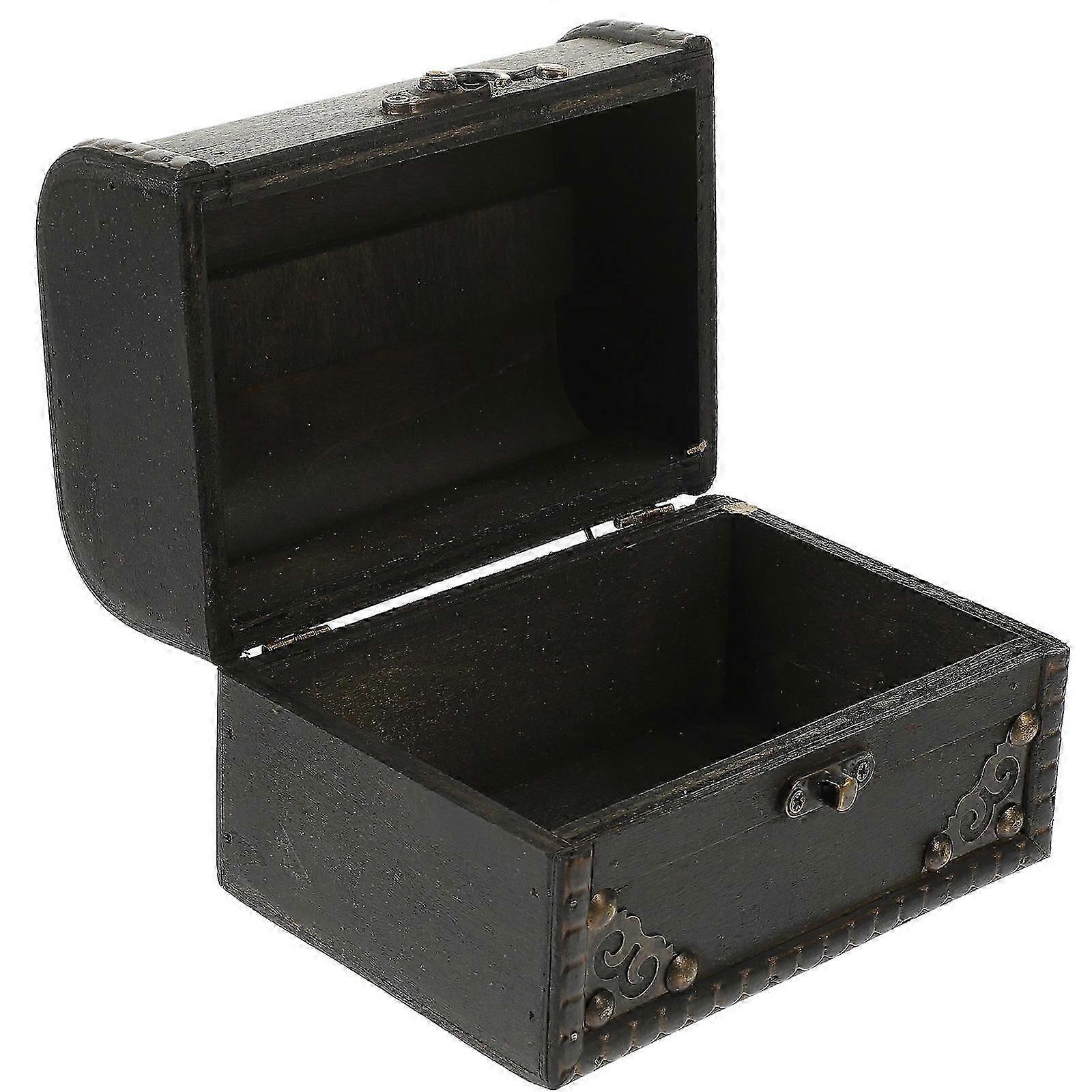 Jewelry Organizer 3Pcs Wooden Storage Box Suitable For Small Trinkets And Collectors With Elegant Retro Style